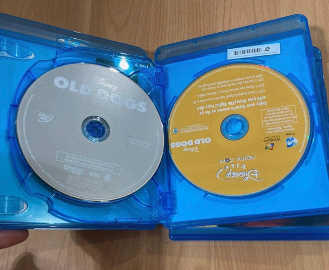 Disney Old Dogs Blu-ray DVD Digital Copy Set 3