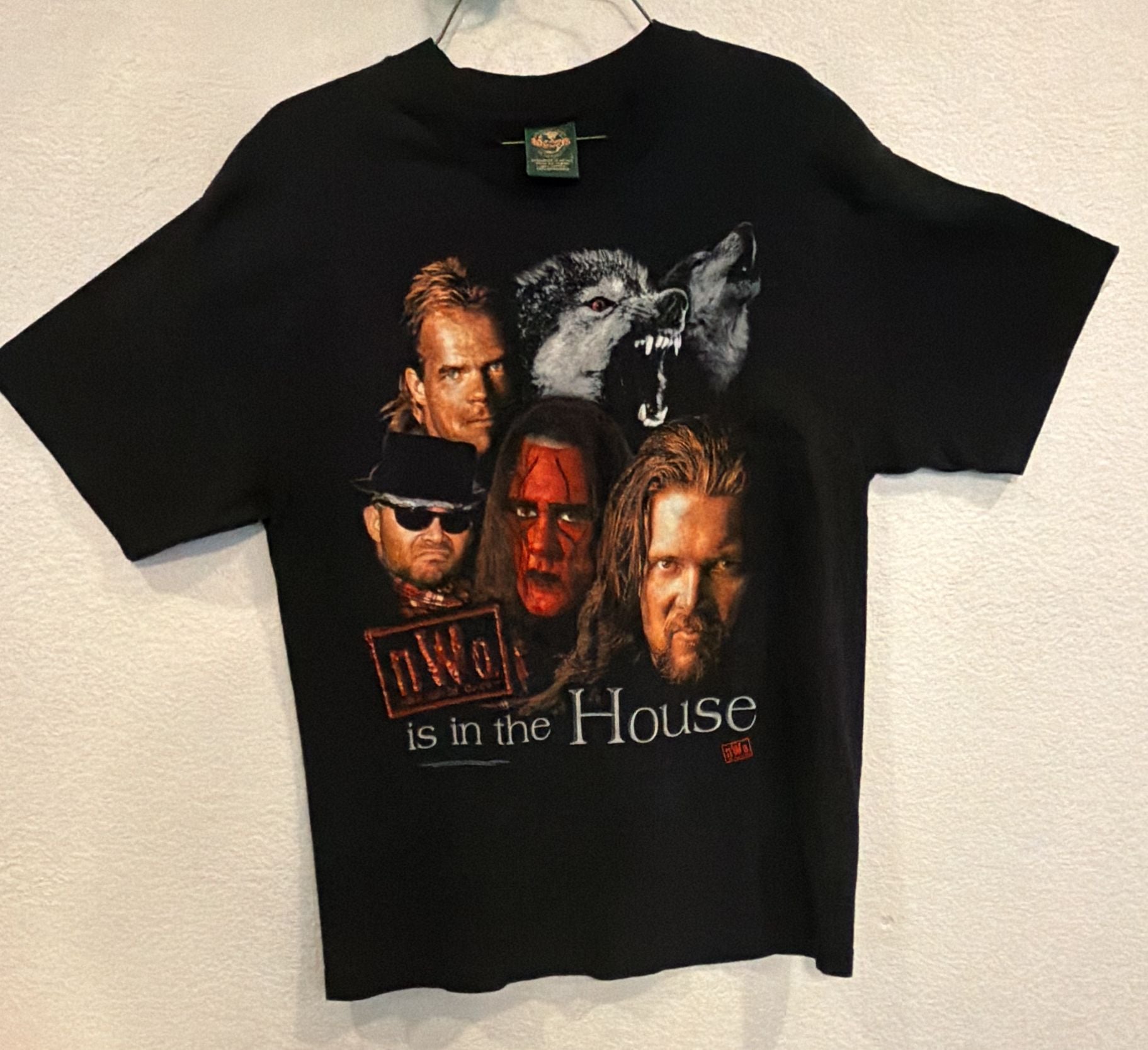 nWo is in the House Size L Wrestling Graphic T-Shirt Black 3