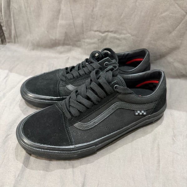 Vans Skate Old Skool Black Black Sneakers size 9 women’s 