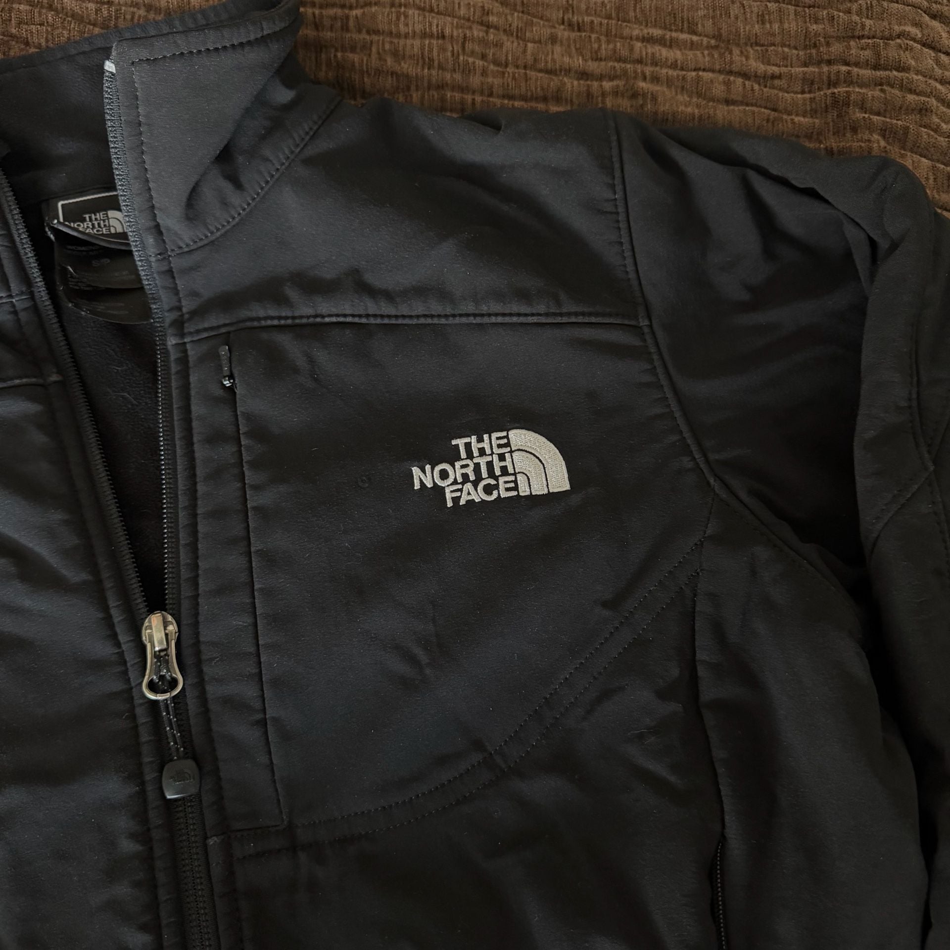 The North Face Apex Soft Shell Jacket Size S Black 5