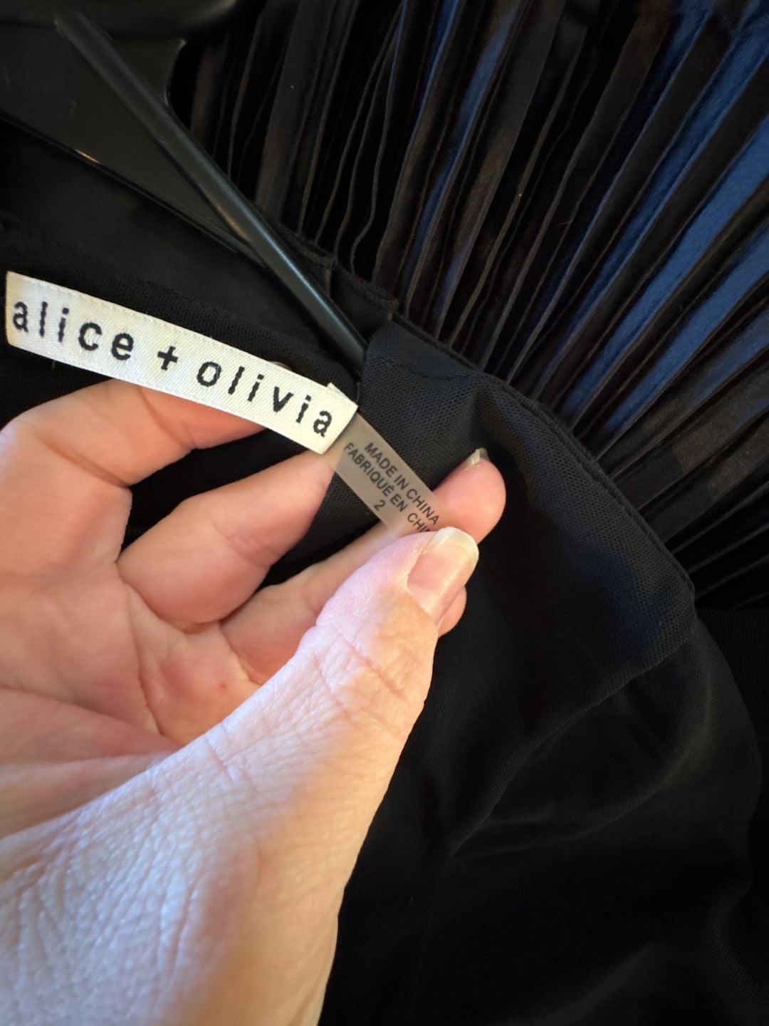 Alice + Olivia Chara Tiered Ruffle Mini Dress Size 2 4