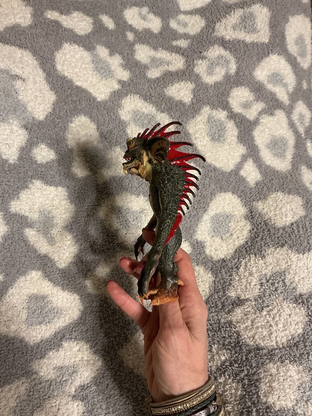 The Noble Collection Gremlins 2 Mohawk Bendy Figure Collectible Toy 4