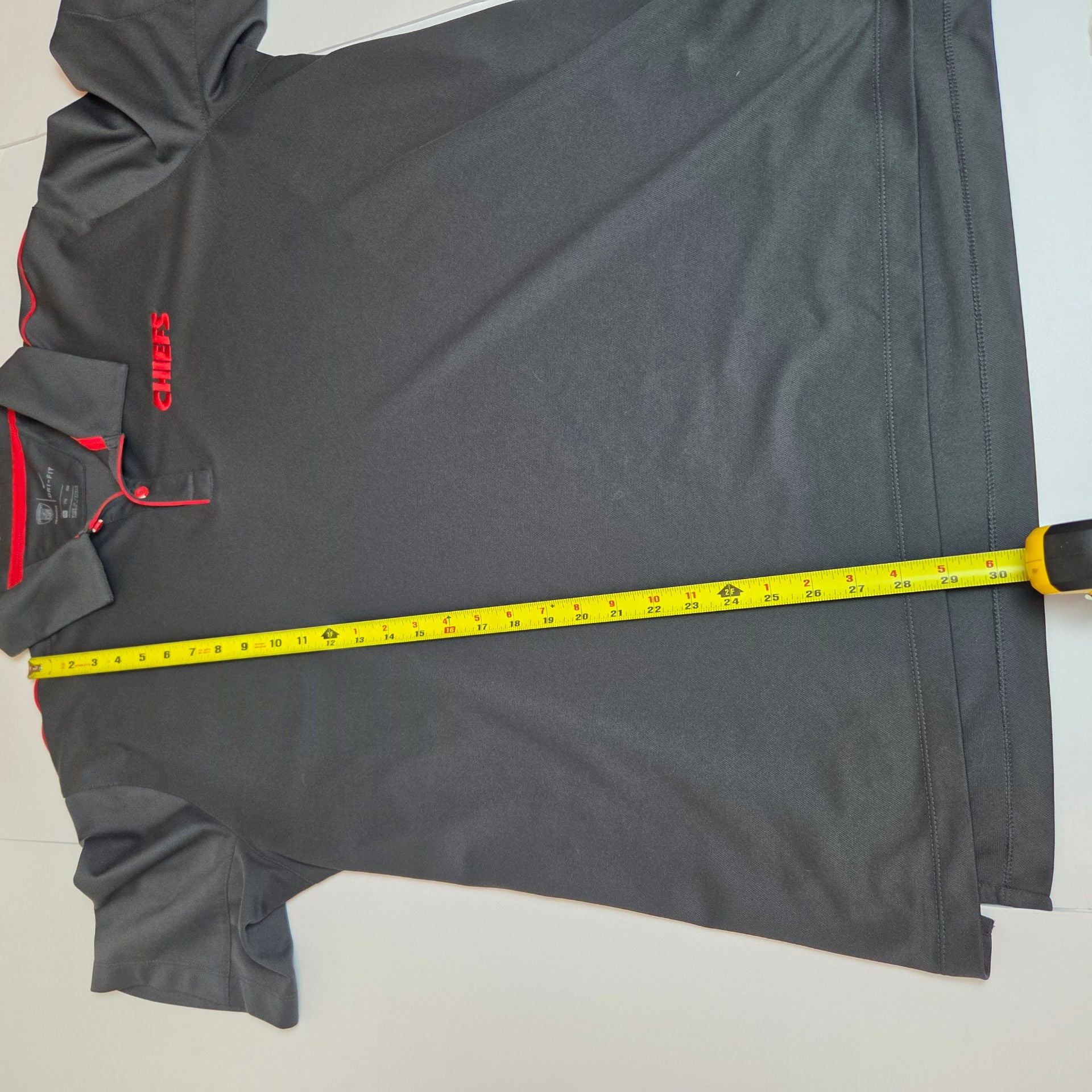 Nike Kansas City Chiefs Dri-FIT Polo Size 2XL Grey NFL Football 9
