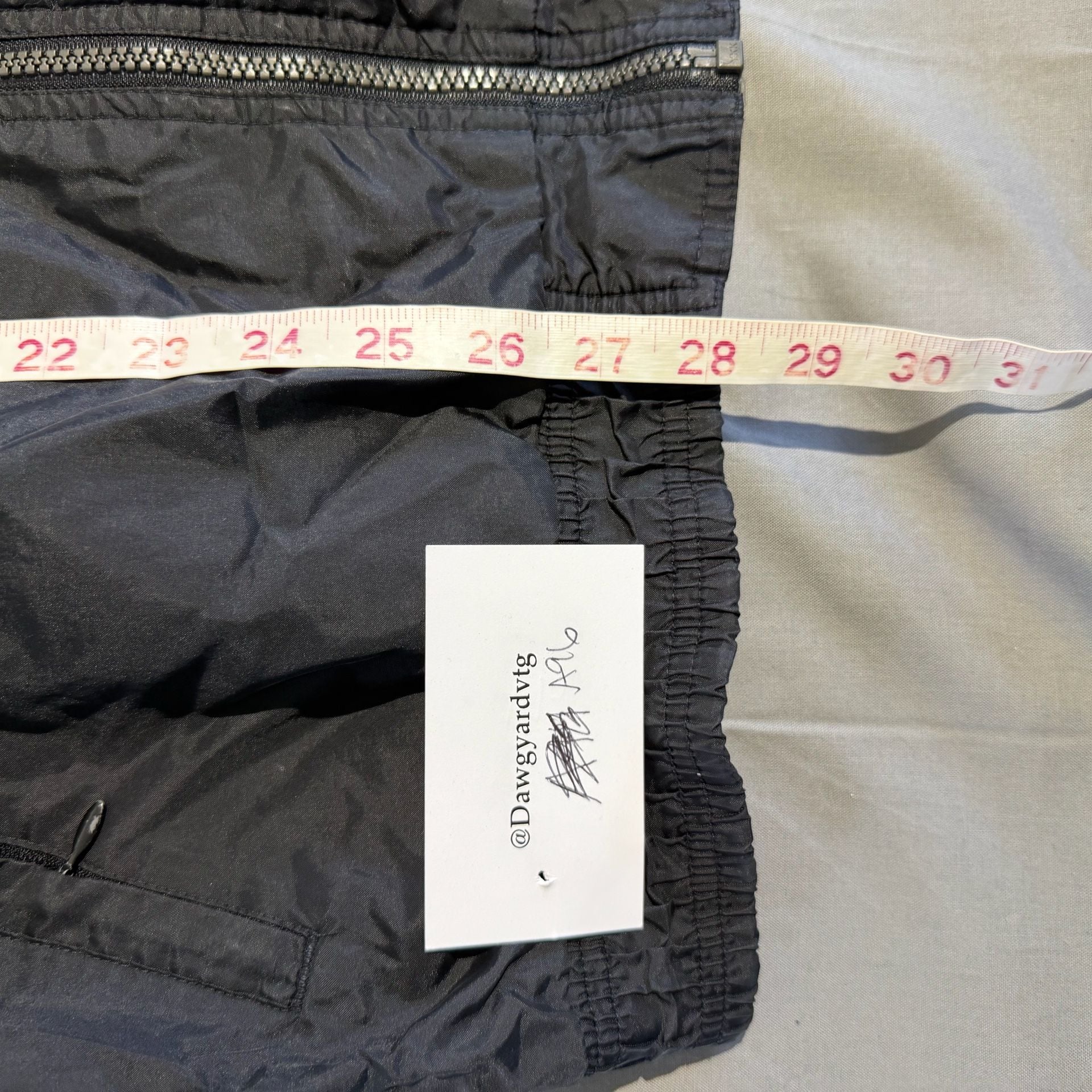 Adidas Vintage Full Zip Windbreaker Jacket Size L Black 3-Stripe 6