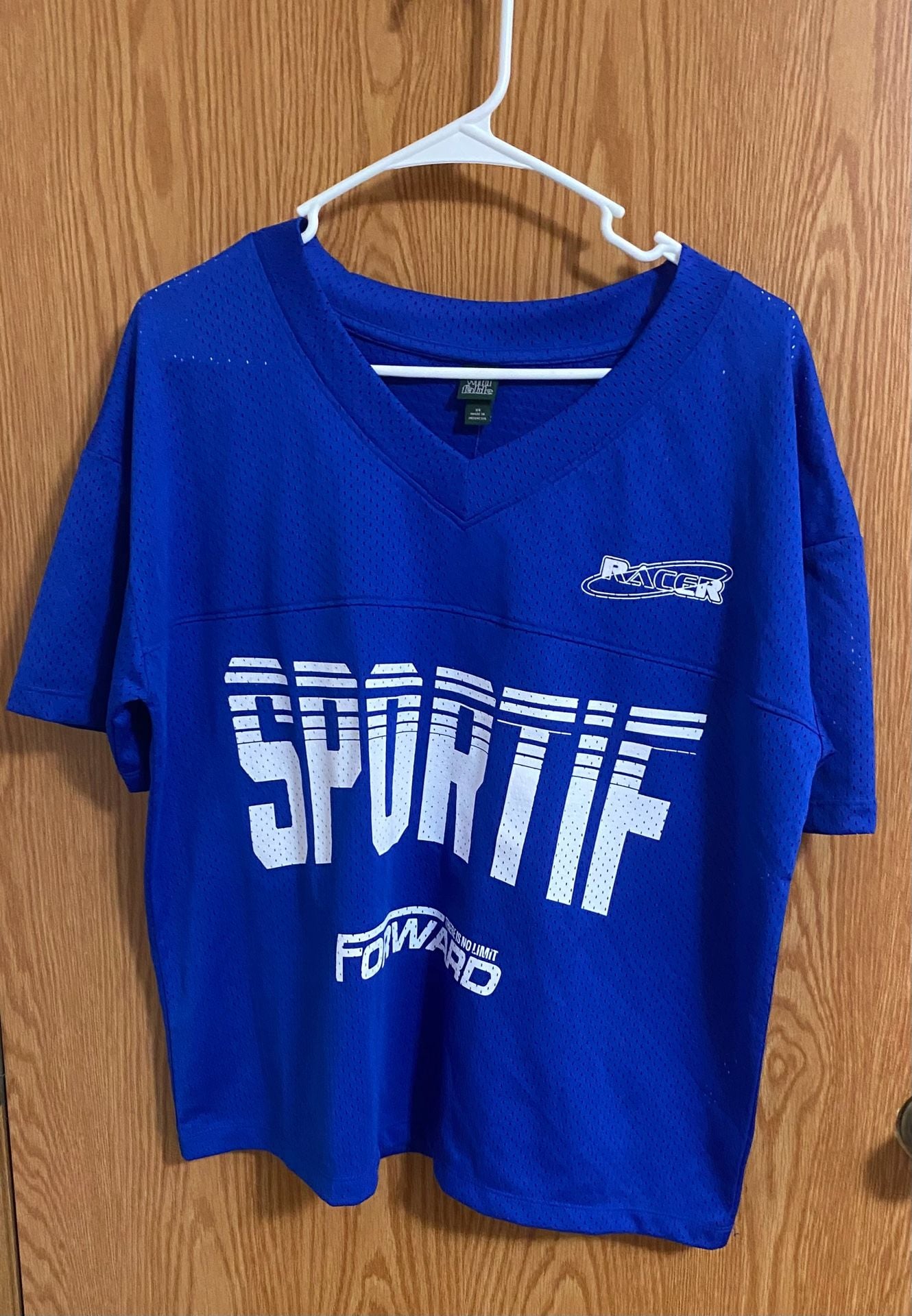 Wild Fable Sportif Short Sleeve Mesh Jersey Size Xs Cobalt Blue 2