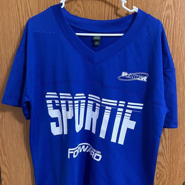Wild Fable Sportif Short Sleeve Mesh Jersey Size Xs Cobalt Blue