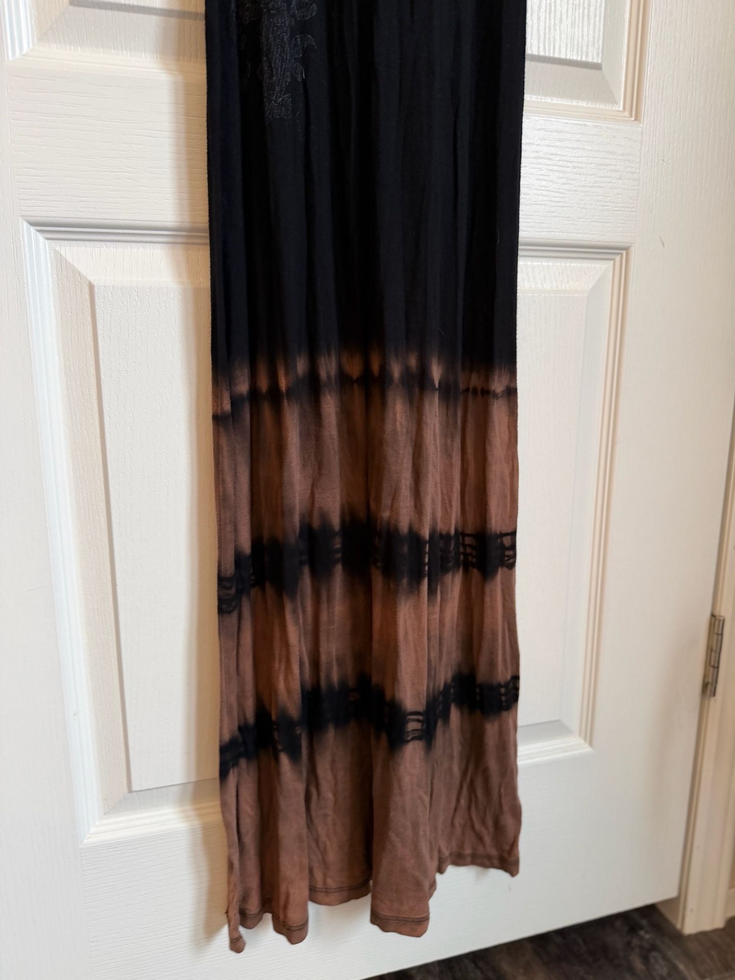 Vocal Maxi Dress Black Tie Dye 7