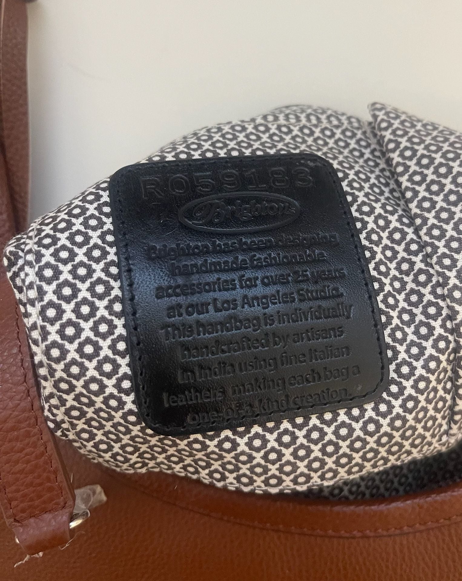 Brighton Shelby Brown Leather Shoulder Bag 7