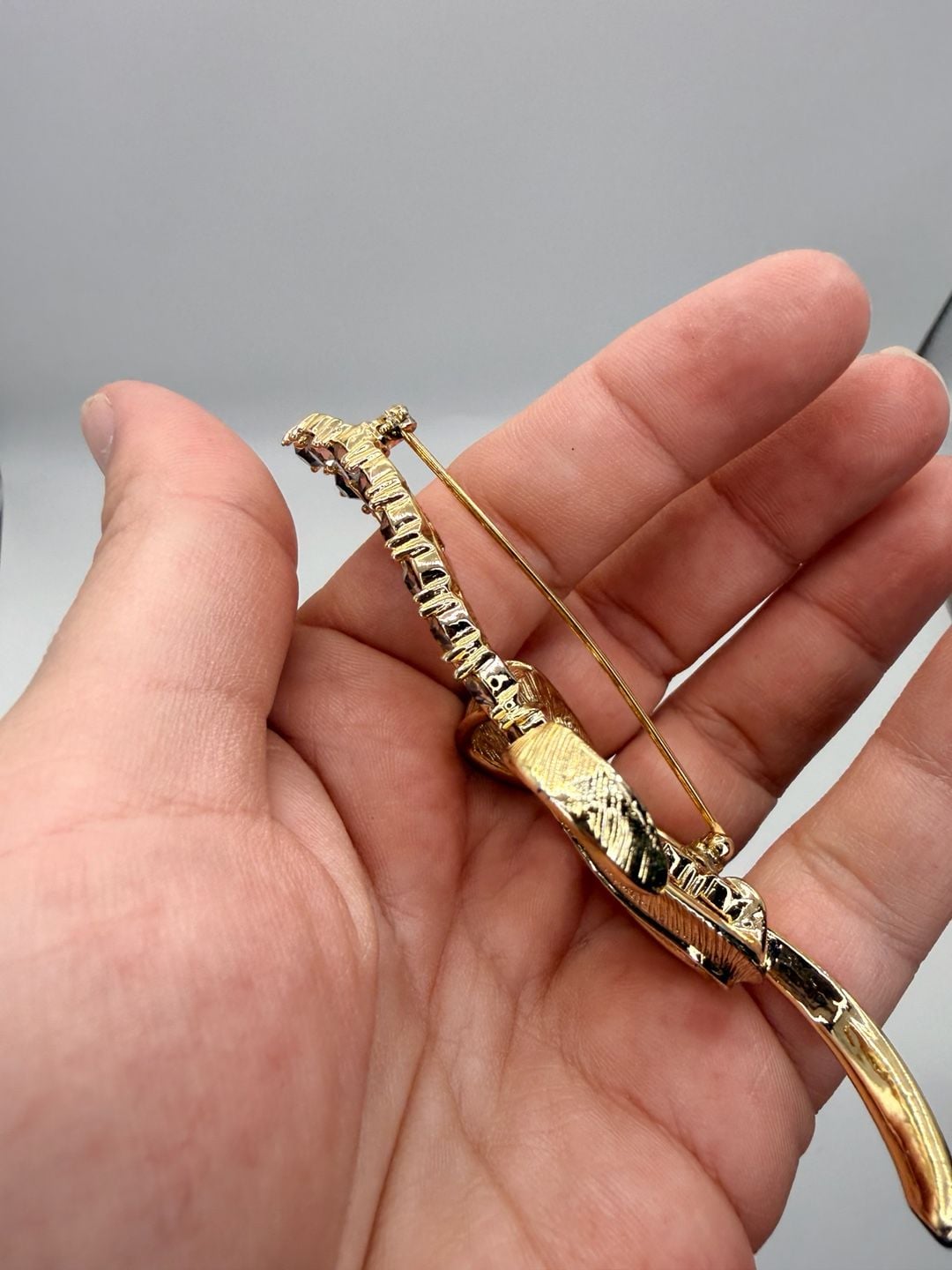 Sarah Coventry Radiance Corn Husk Wheat Brooch Pin 6