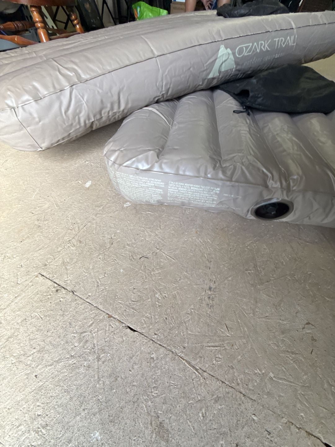 2 pack Ozark Trail Single Air Mattress Camping 2