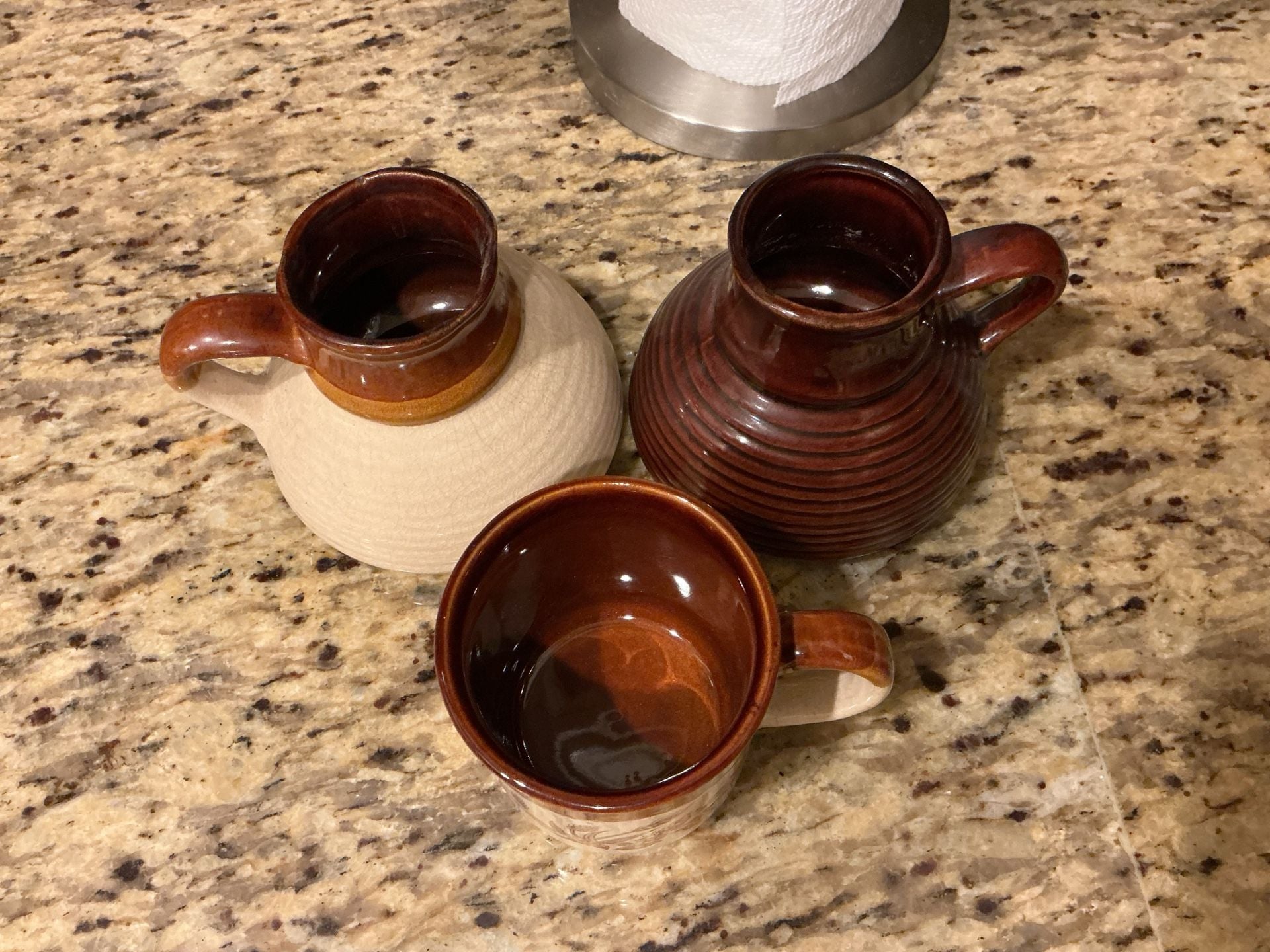 Vintage Stoneware Pottery Wheat Pattern Set 2
