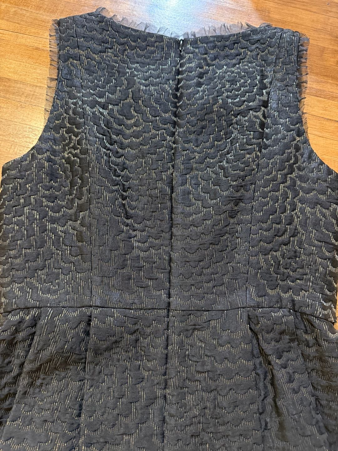 Trina Turk Dresses Size 2 Black Jacquard Fit And Flare Dress (q1) 8