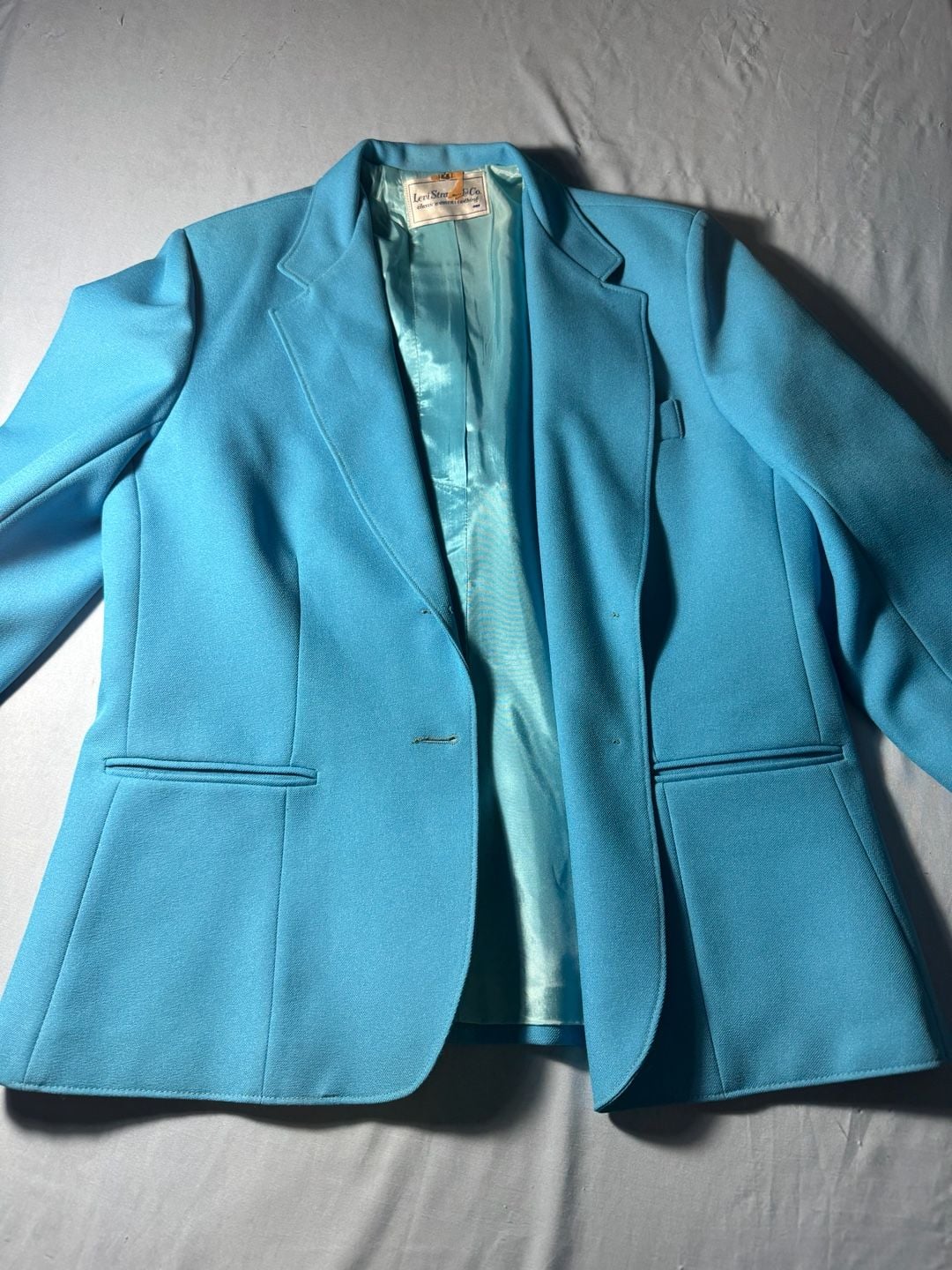Vintage Levi Strauss & Co. Blazer Size 14 Blue 1