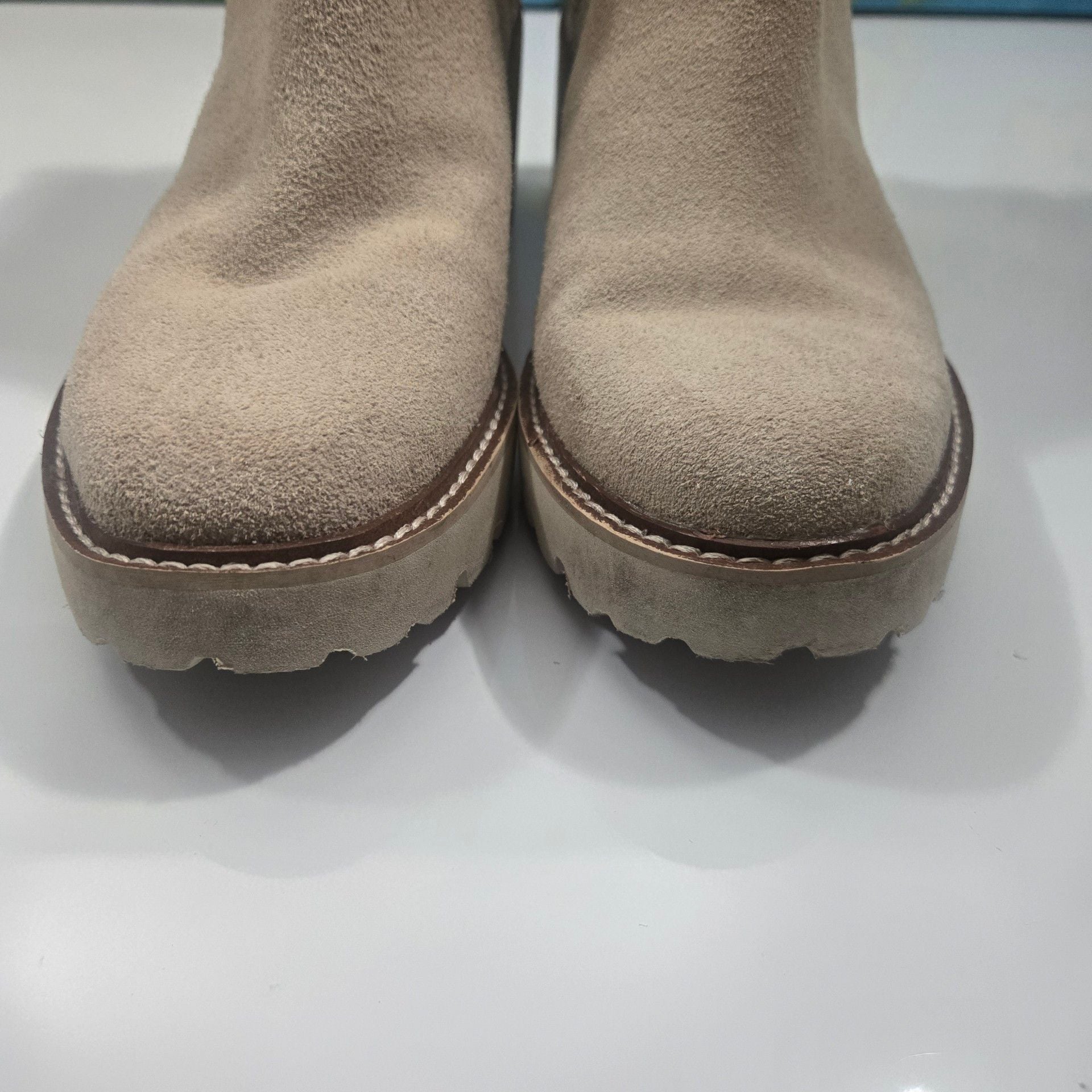 Dolce Vita Tan Trena Suede Ankle Boots 16