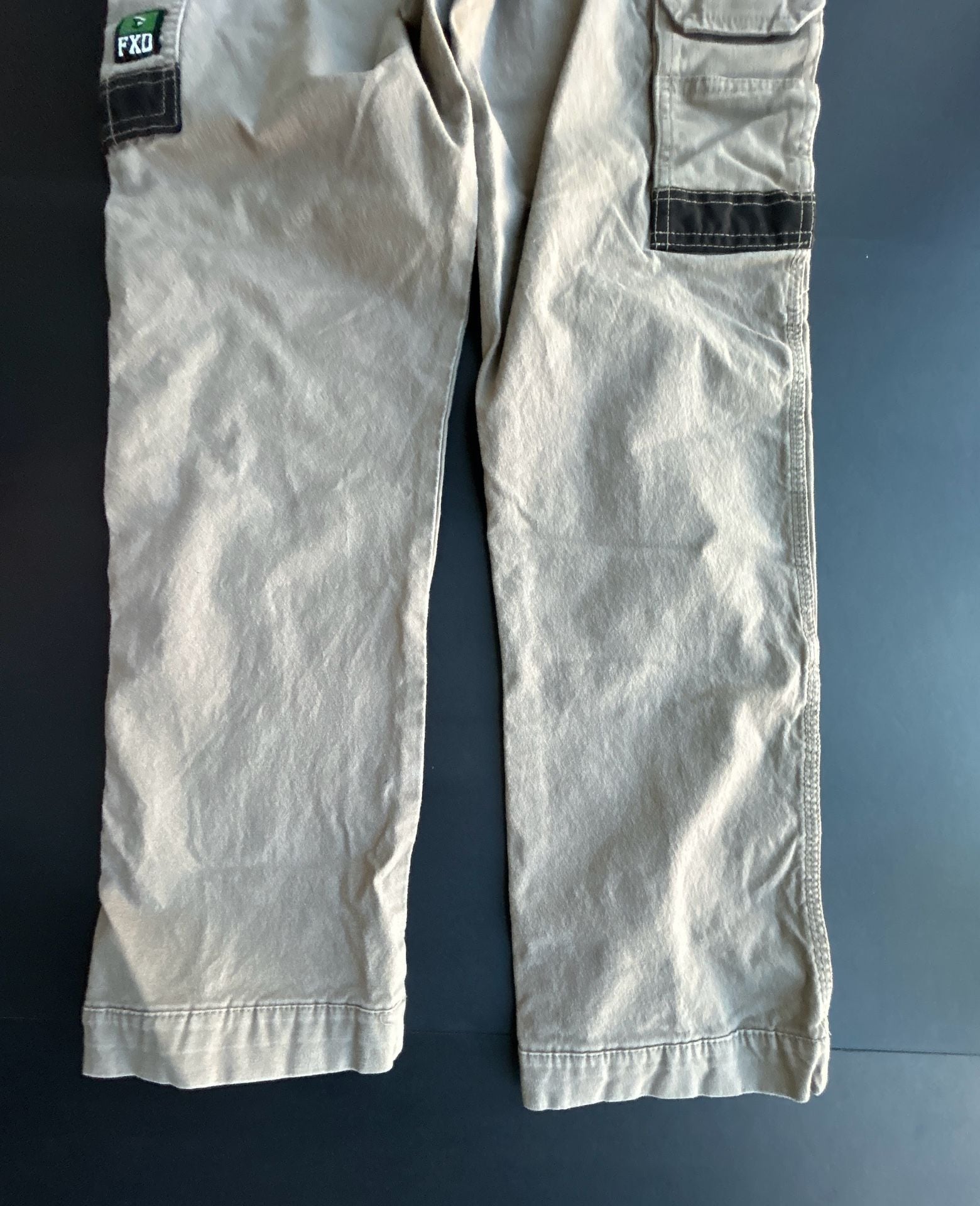 Fxd WP3 Work Pants 32W x 30L Khaki Stretch Cargo 8