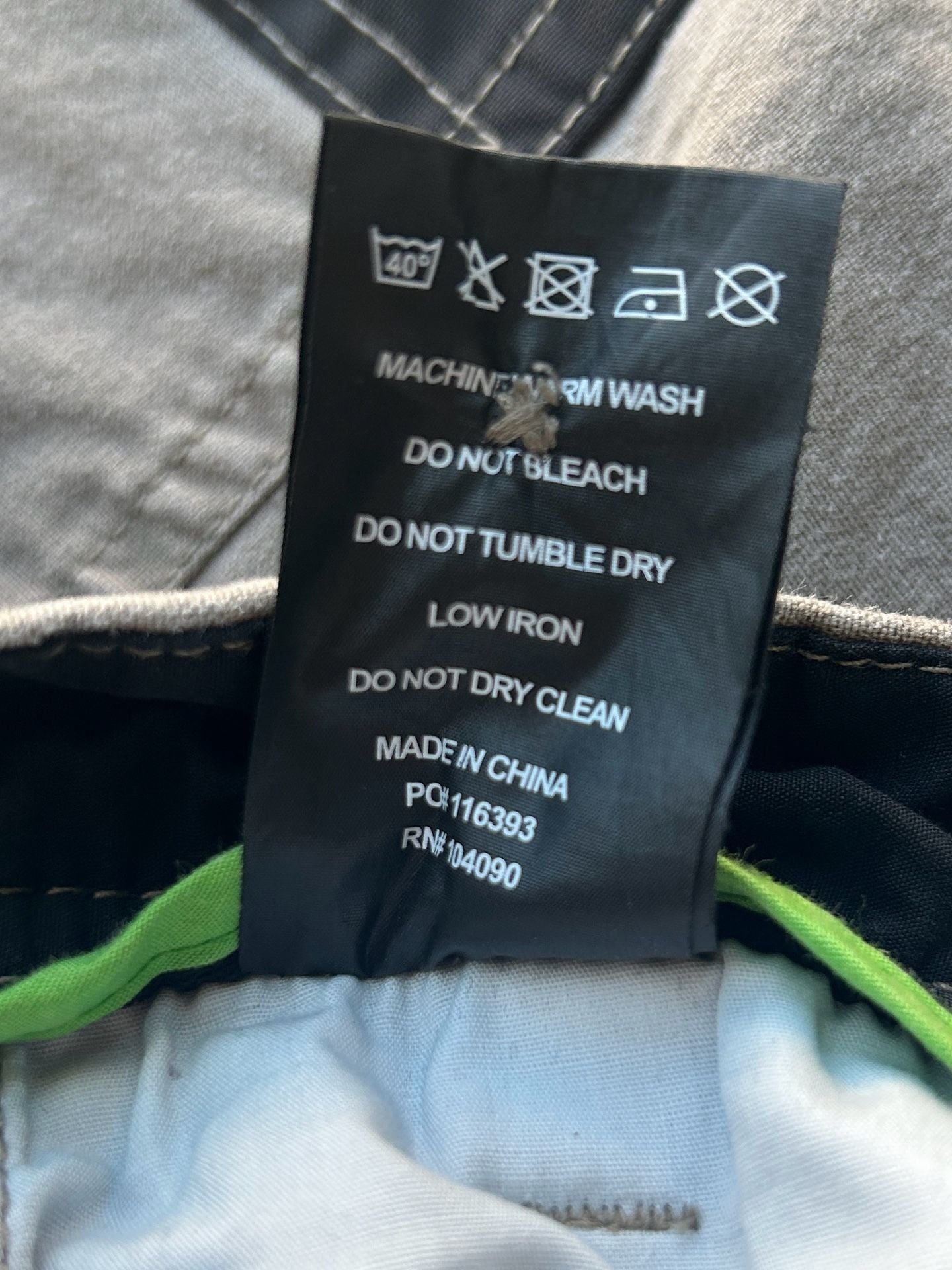 Fxd WP3 Work Pants 32W x 30L Khaki Stretch Cargo 16