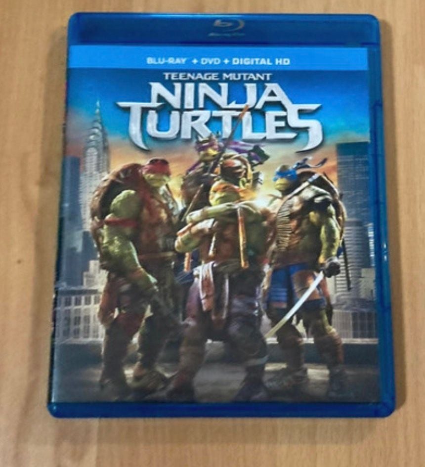 Teenage Mutant Ninja Turtles Blu-Ray Disc Movie 1