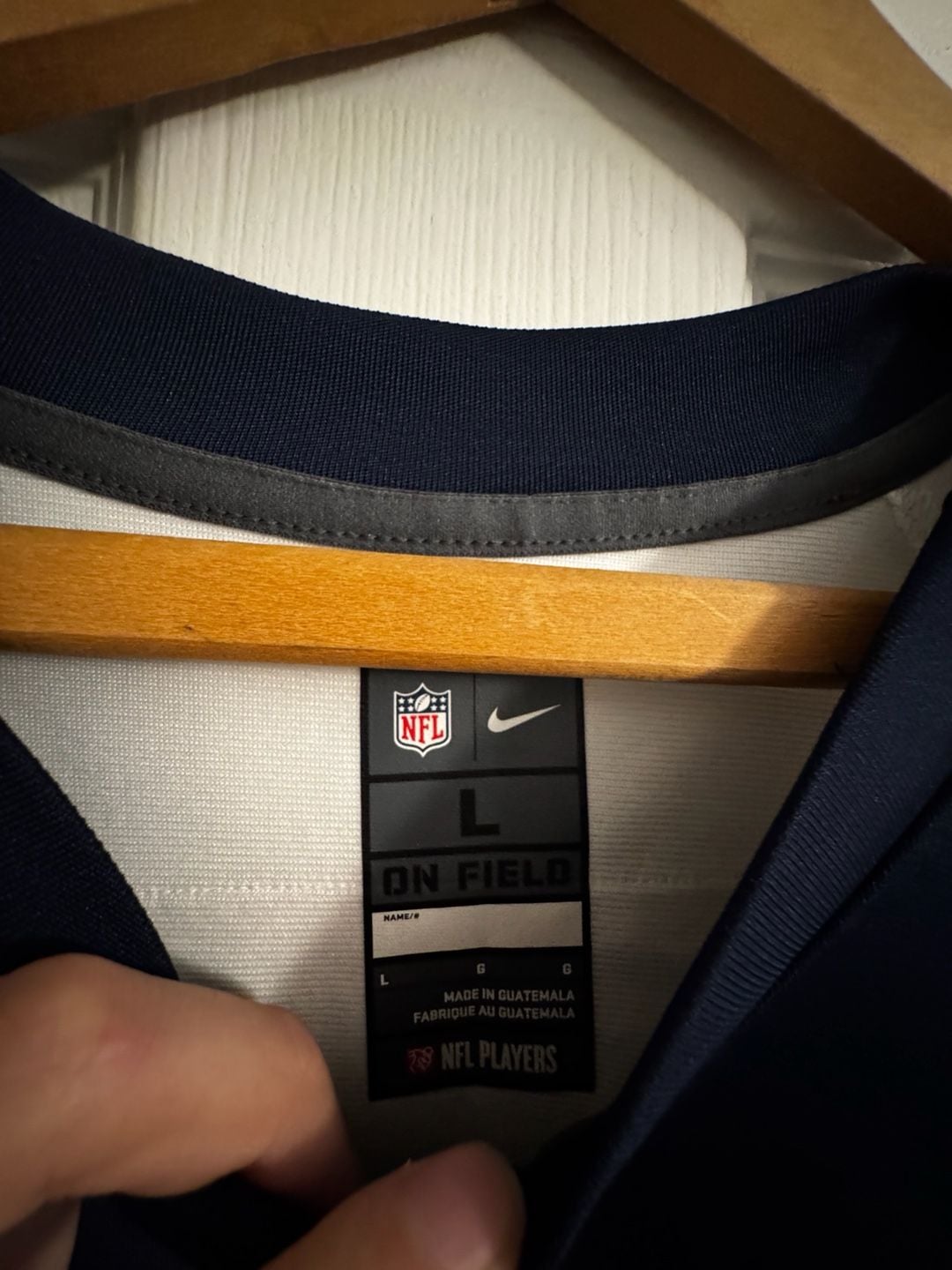 Nike Dallas Cowboys E. Smith 22 Jersey Size L Blue White Alternate 4