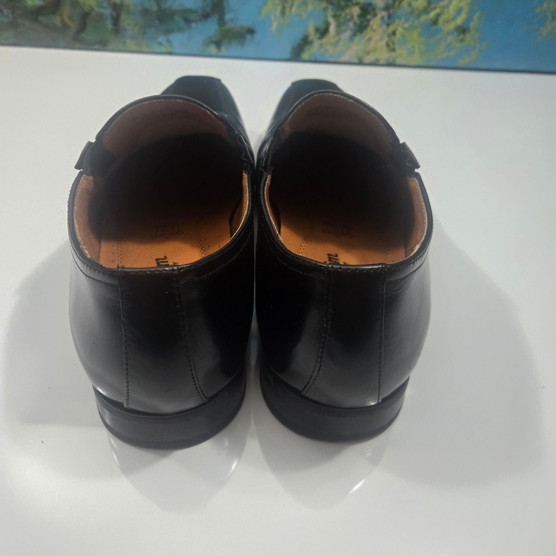 Florsheim Postino Bike Toe Slip On Dress Shoes Black 5