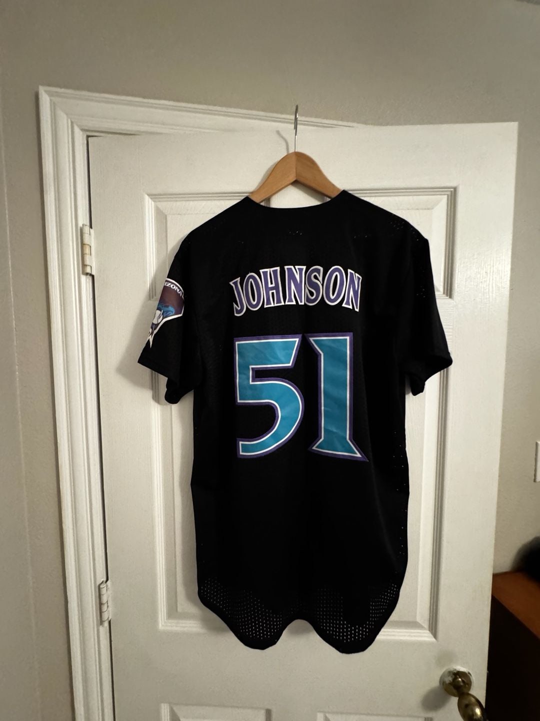 Mitchell & Ness Randy Johnson 1999 Diamondbacks Jersey Size L 3