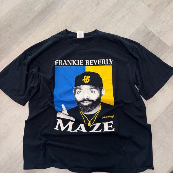 Frankie Beverly and Maze Band T-Shirt Black Graphic