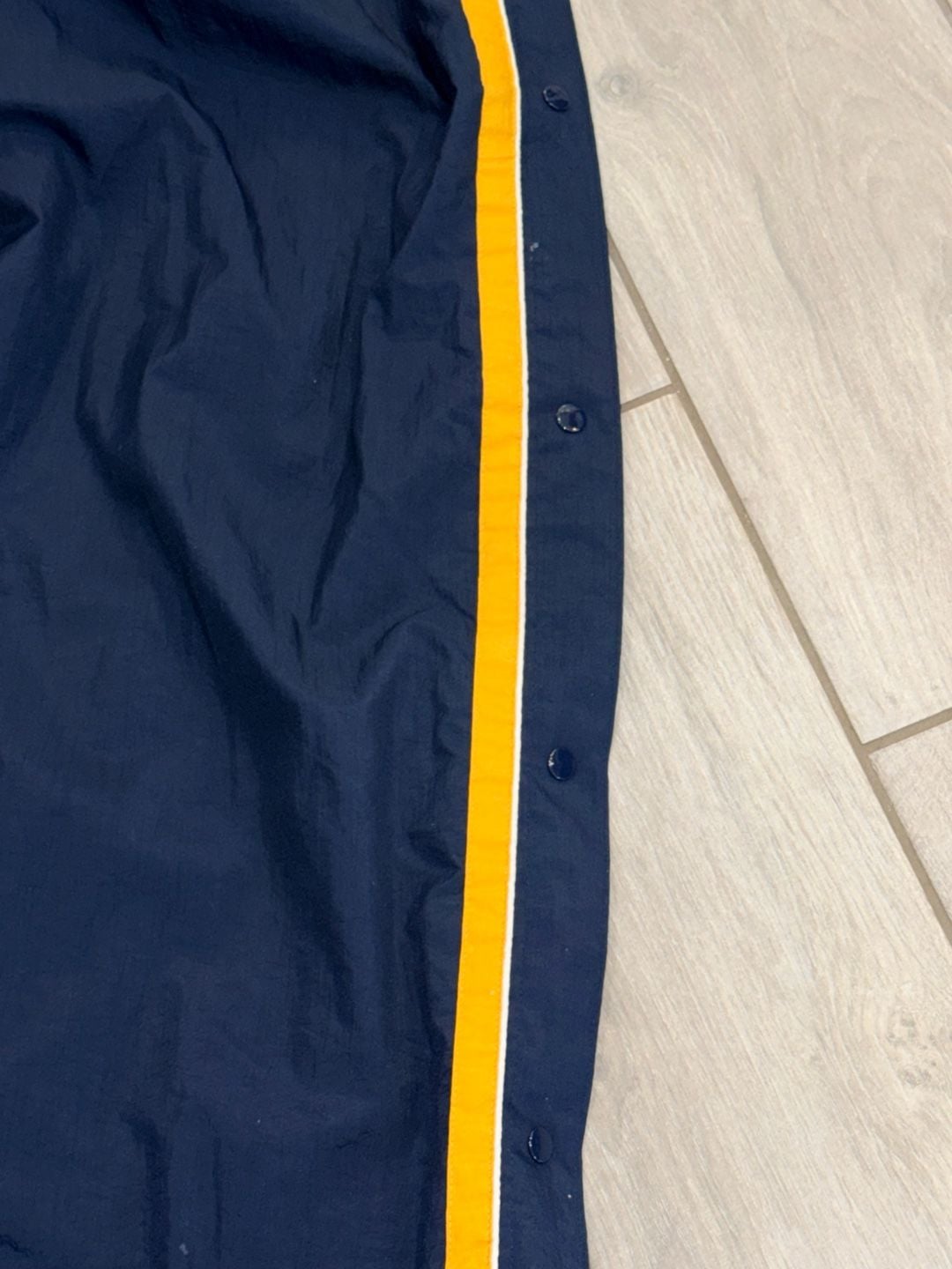 Champion Navy Midshipmen Tear Away Warm Up Pants Blue Yellow Item 504 6