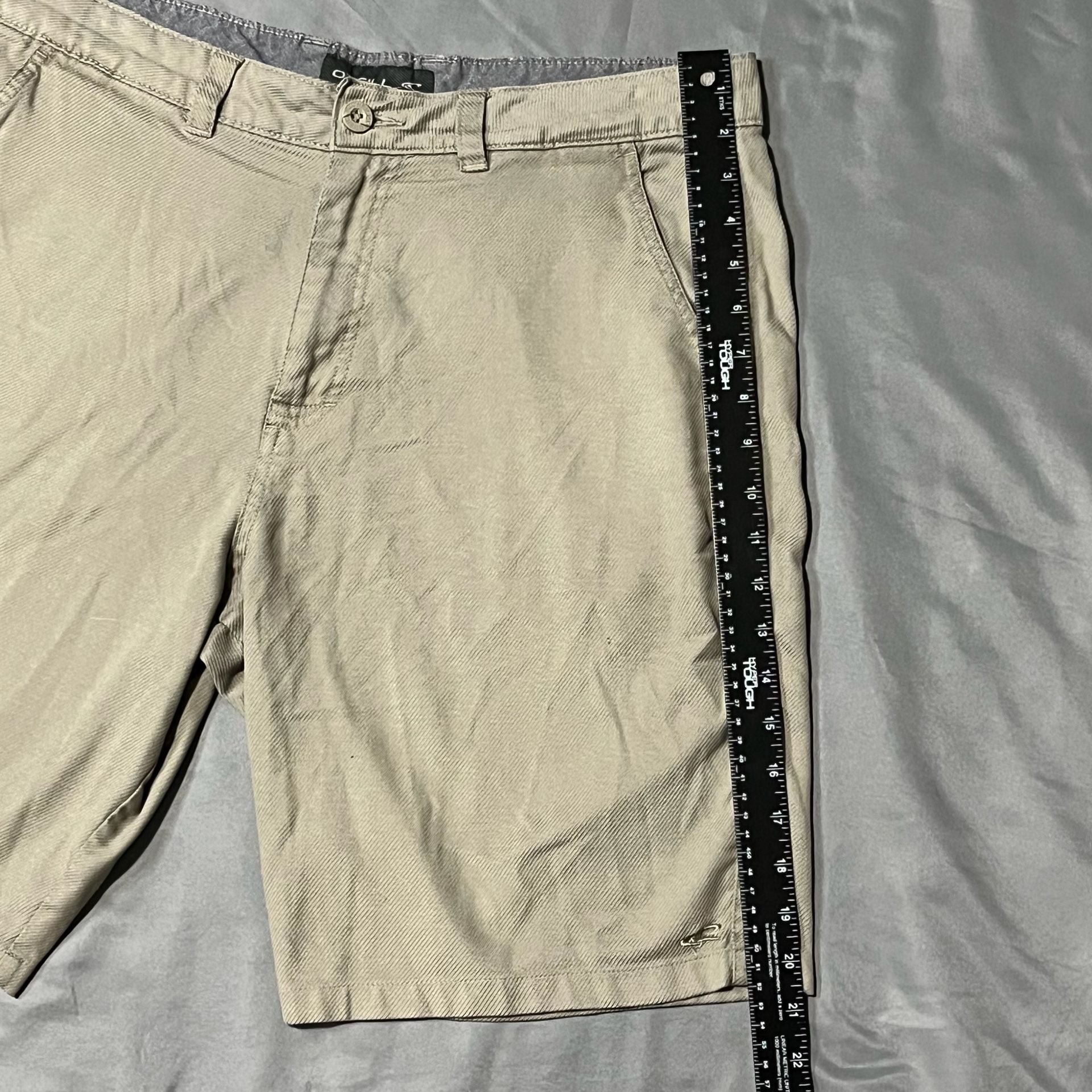O'Neill Chino Shorts Size 36 Tan Casual Walkshorts 6