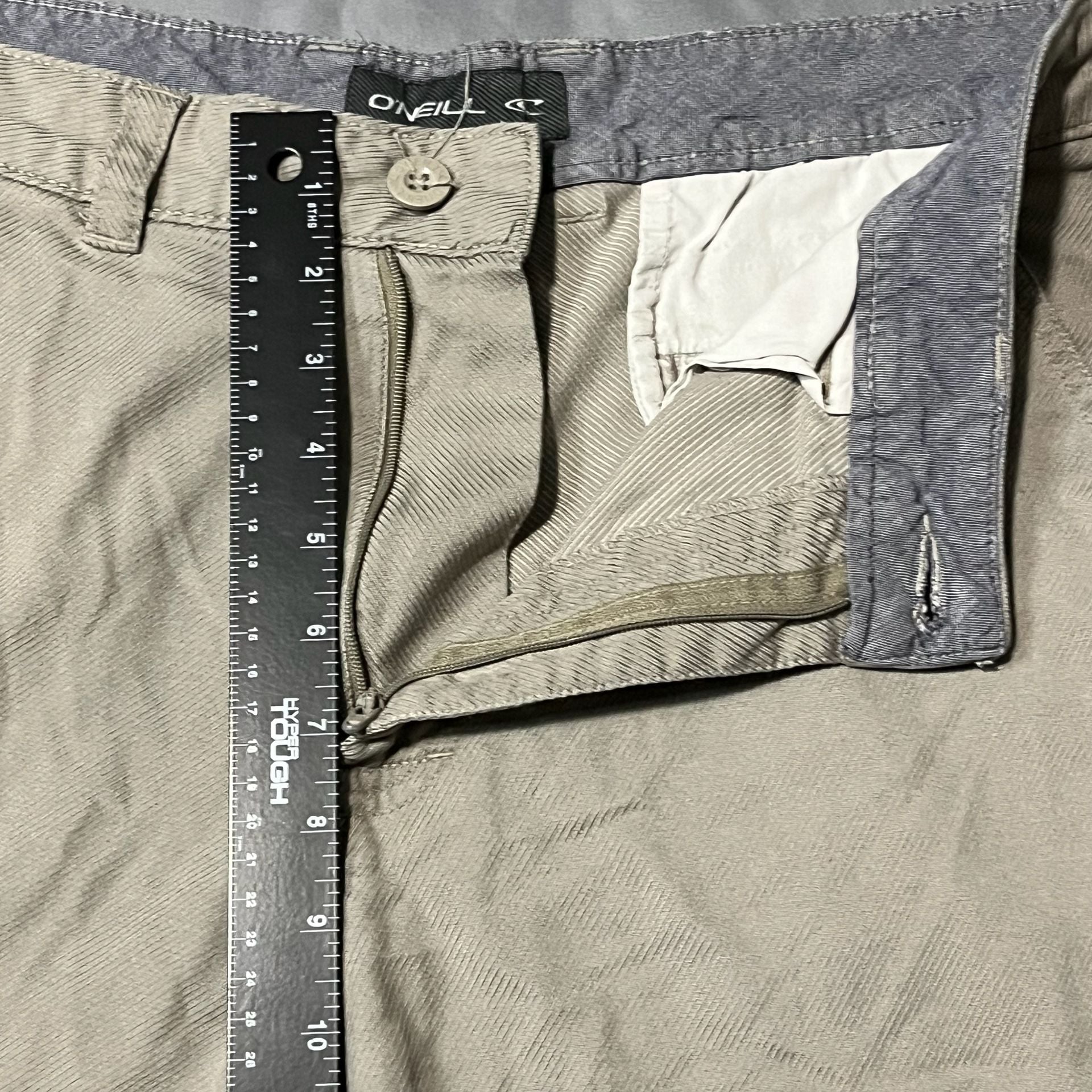 O'Neill Chino Shorts Size 36 Tan Casual Walkshorts 8