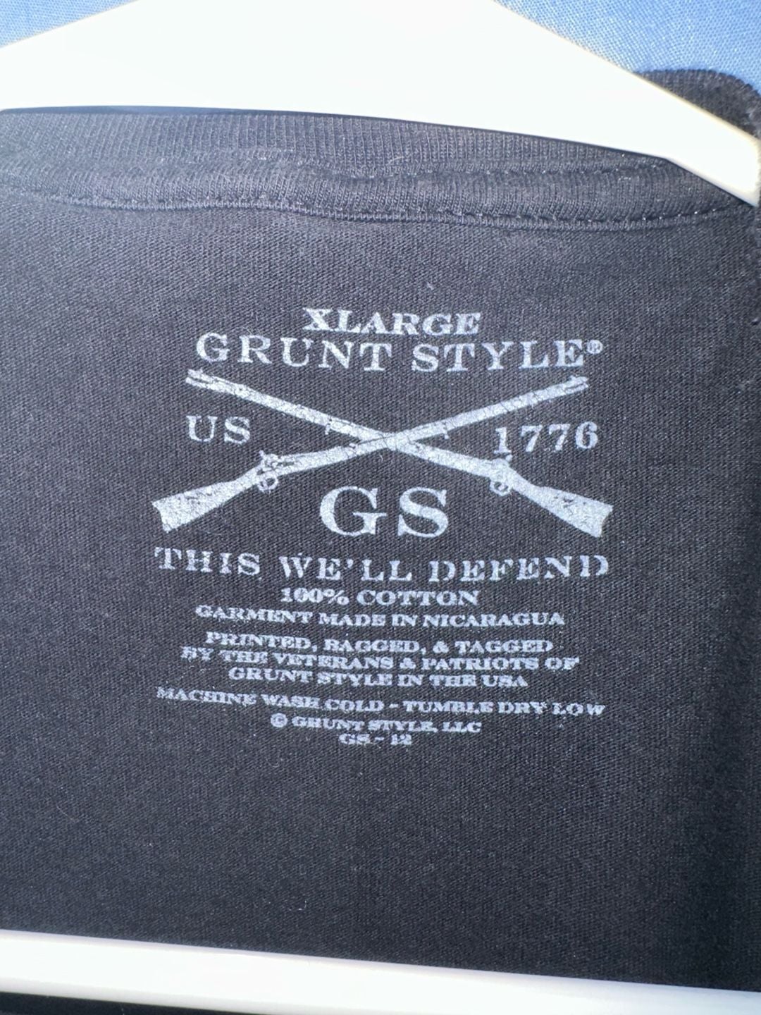 Grunt Style Beautiful And Dangerous T-Shirt, Size XL, Black Moth Graphic 3