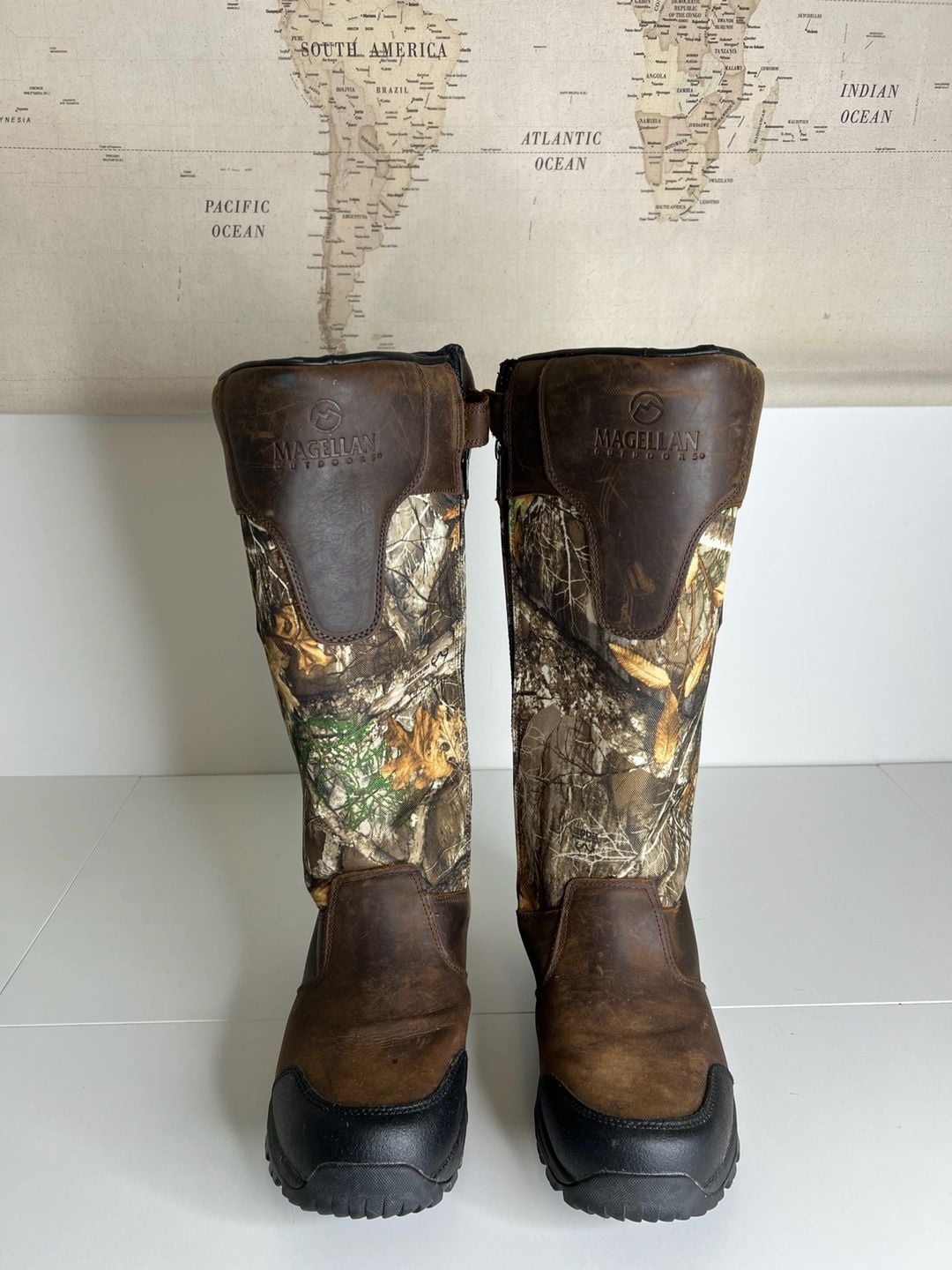 Magellan Outdoors Snake Shield Armor 3.0 Boots Brown Realtree Camo 3
