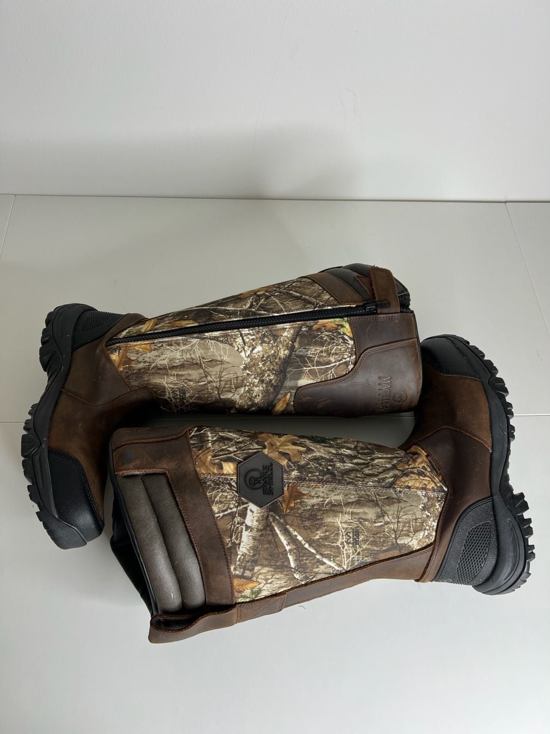 Magellan Outdoors Snake Shield Armor 3.0 Boots Brown Realtree Camo 6