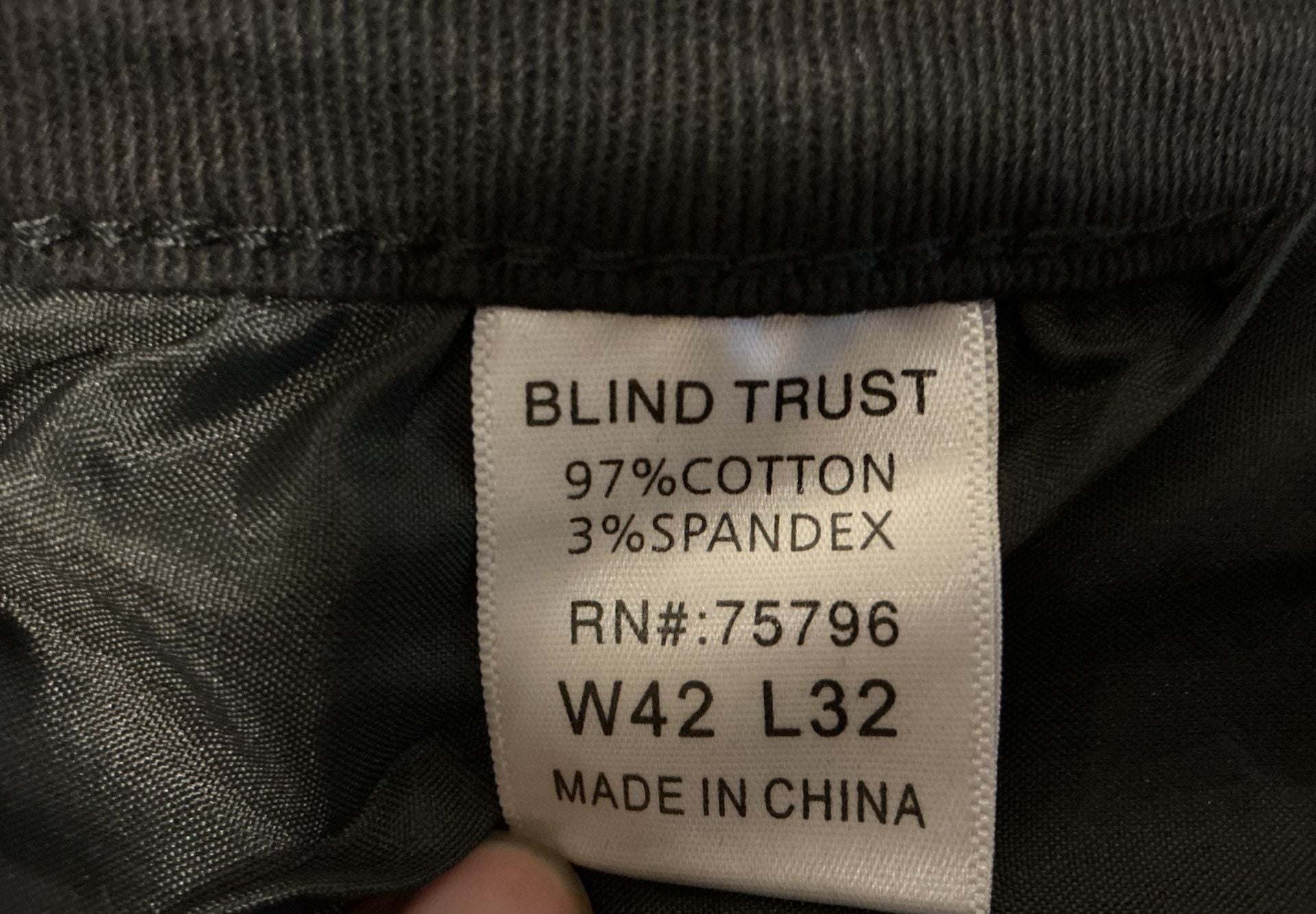 Blind Trust Distressed Slim Fit Black Jeans 9