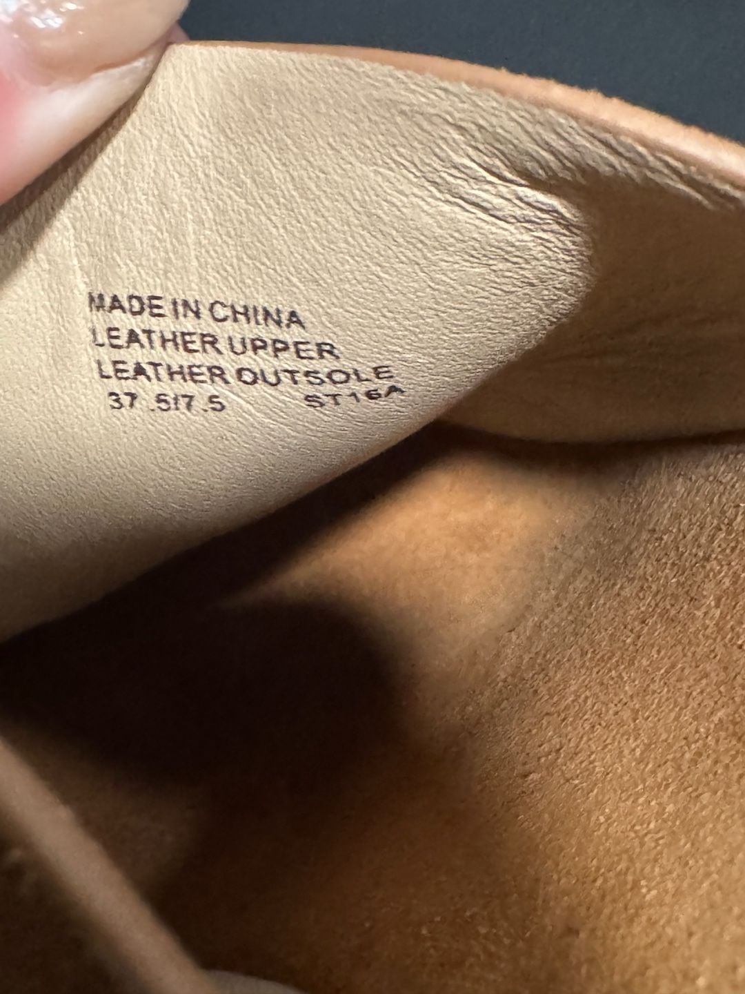 Michael Kors Suede Platform Mules Cognac Brown Chunky Heel 7.5 11