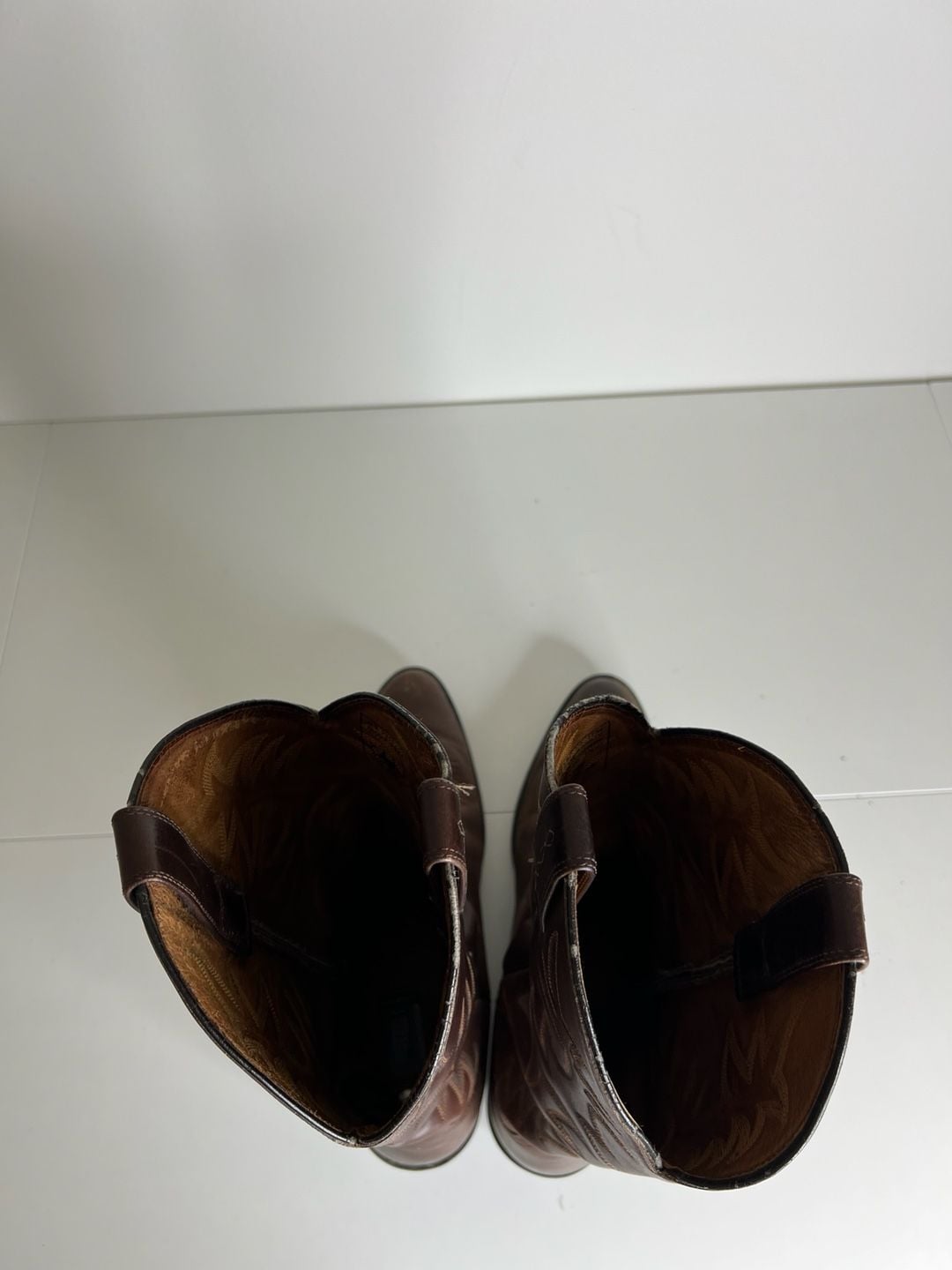 Ariat Heritage R Toe Western Cowboy Boots Brown Leather 8
