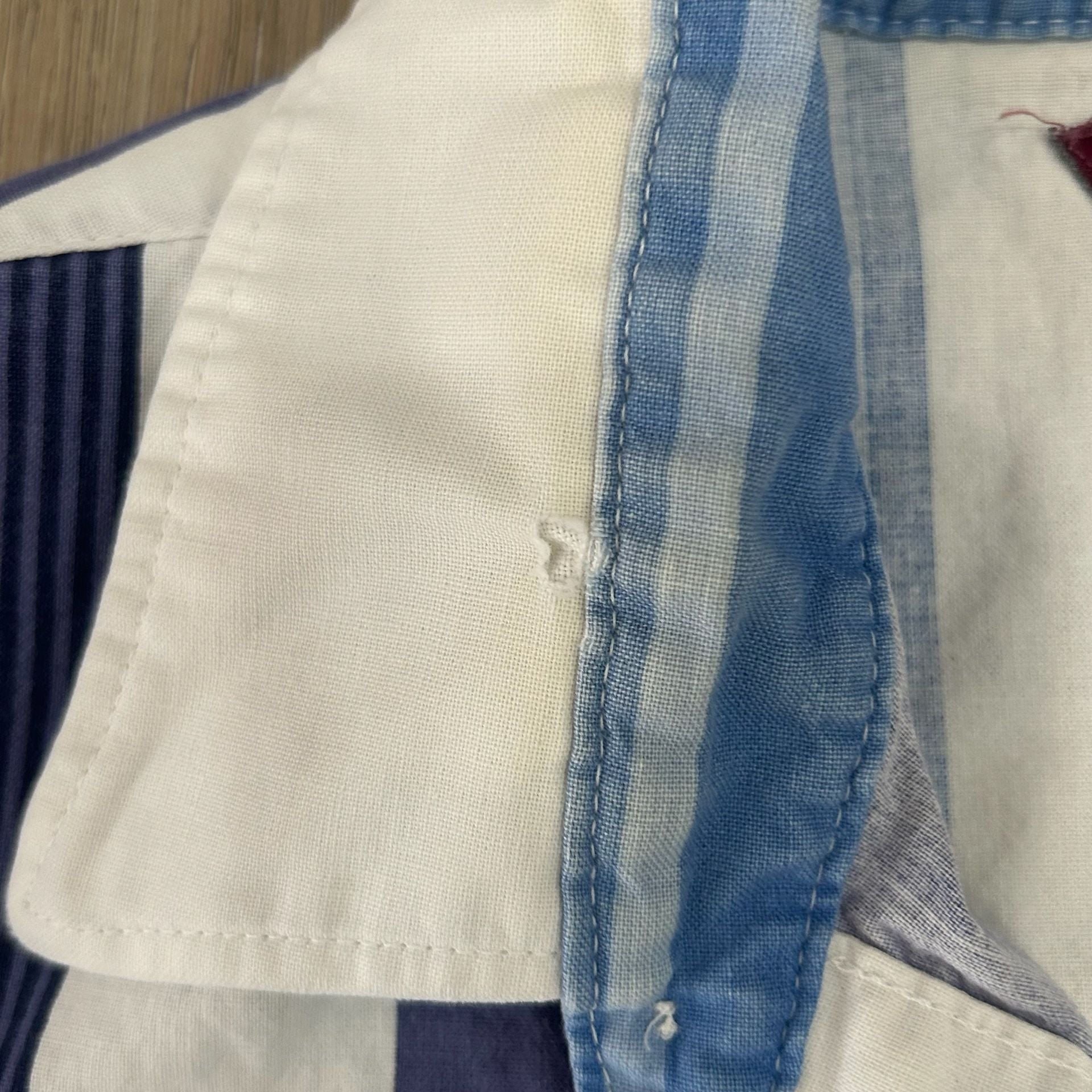 90’s Cowboys Turtle Association By Roper Western Striped Pearl Snap Shirt 5