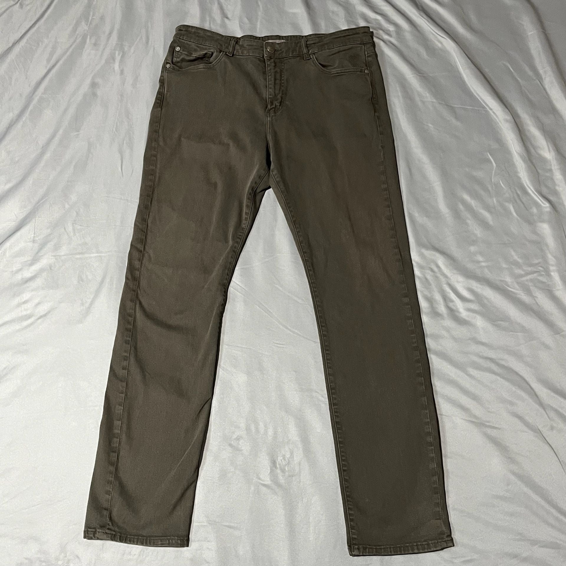 DL1961 Russell Slim Straight Size 36x34 Brown Pants 2