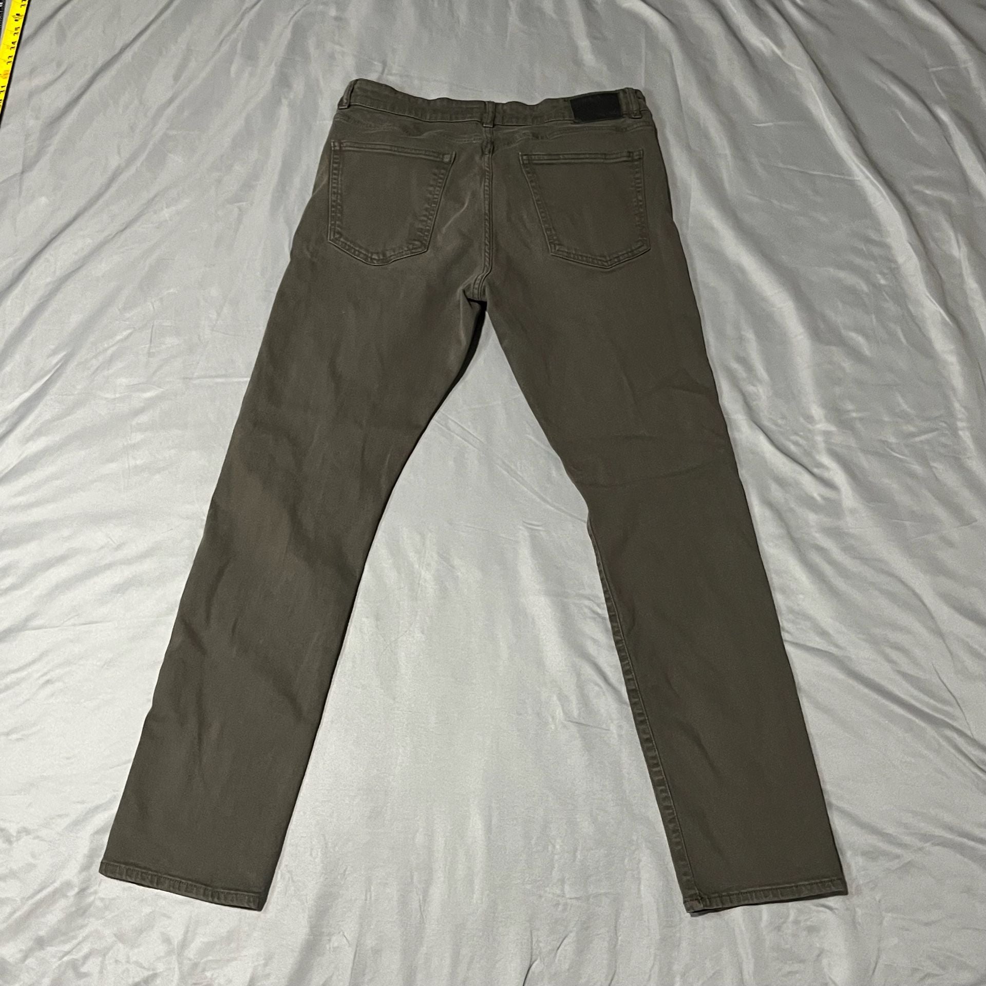 DL1961 Russell Slim Straight Size 36x34 Brown Pants 3
