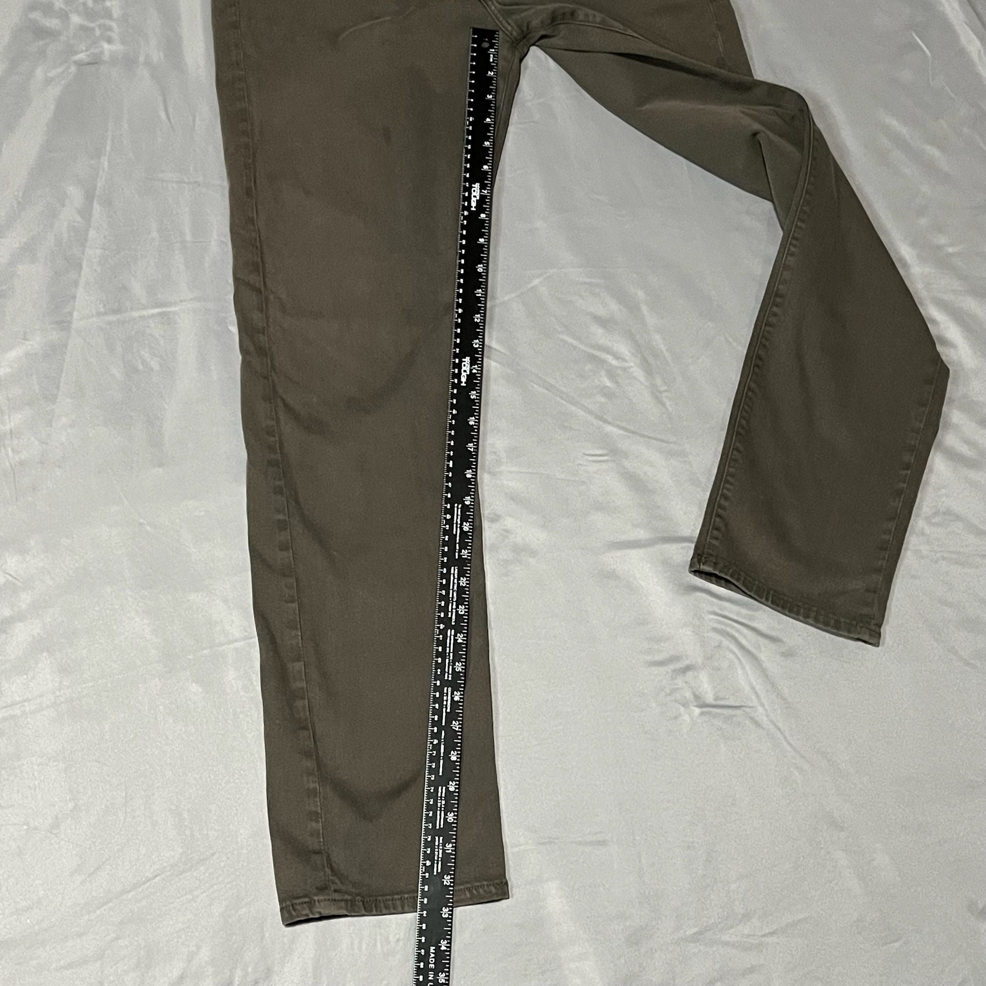 DL1961 Russell Slim Straight Size 36x34 Brown Pants 9