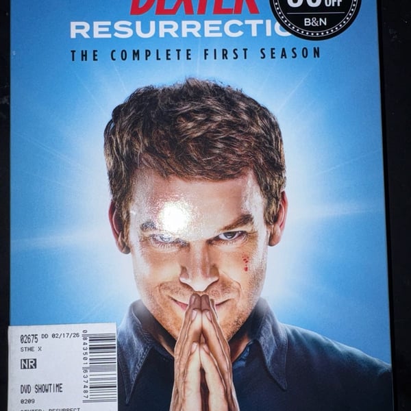 Dexter Resurrection The Complete First Season DVD Showtime