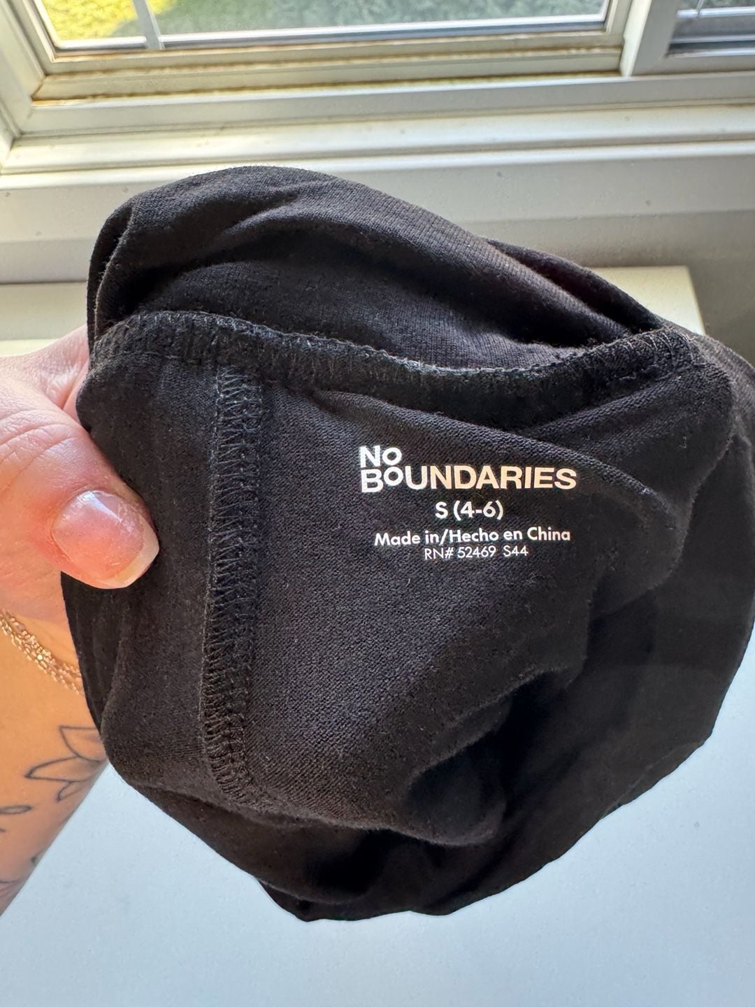 No Boundaries Skort Size S (4-6) Lot Of 2 Black Gray 3