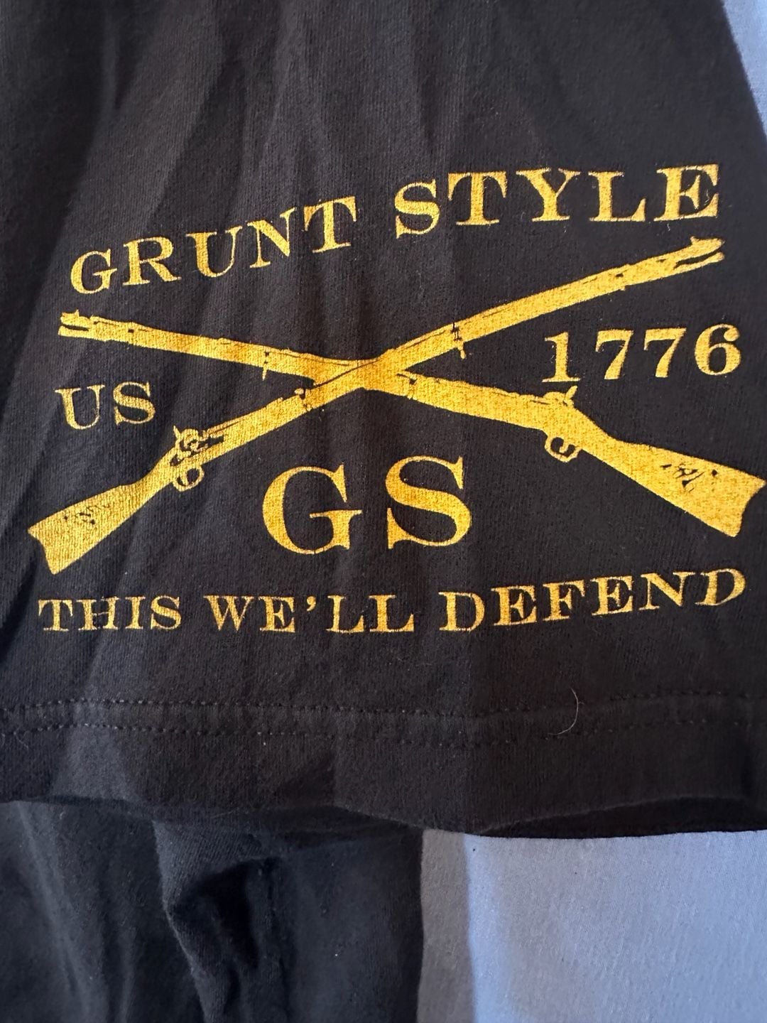 Grunt Style Size Matters T-Shirt, Size XXL, Black Cotton Graphic 5