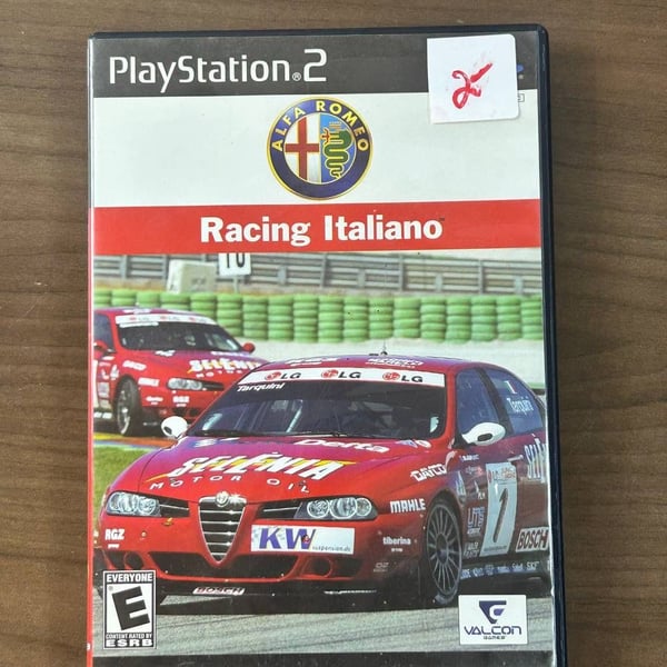 Alfa Romeo Racing Italiano Sony PlayStation 2 PS2 2006 Complete CIB Game