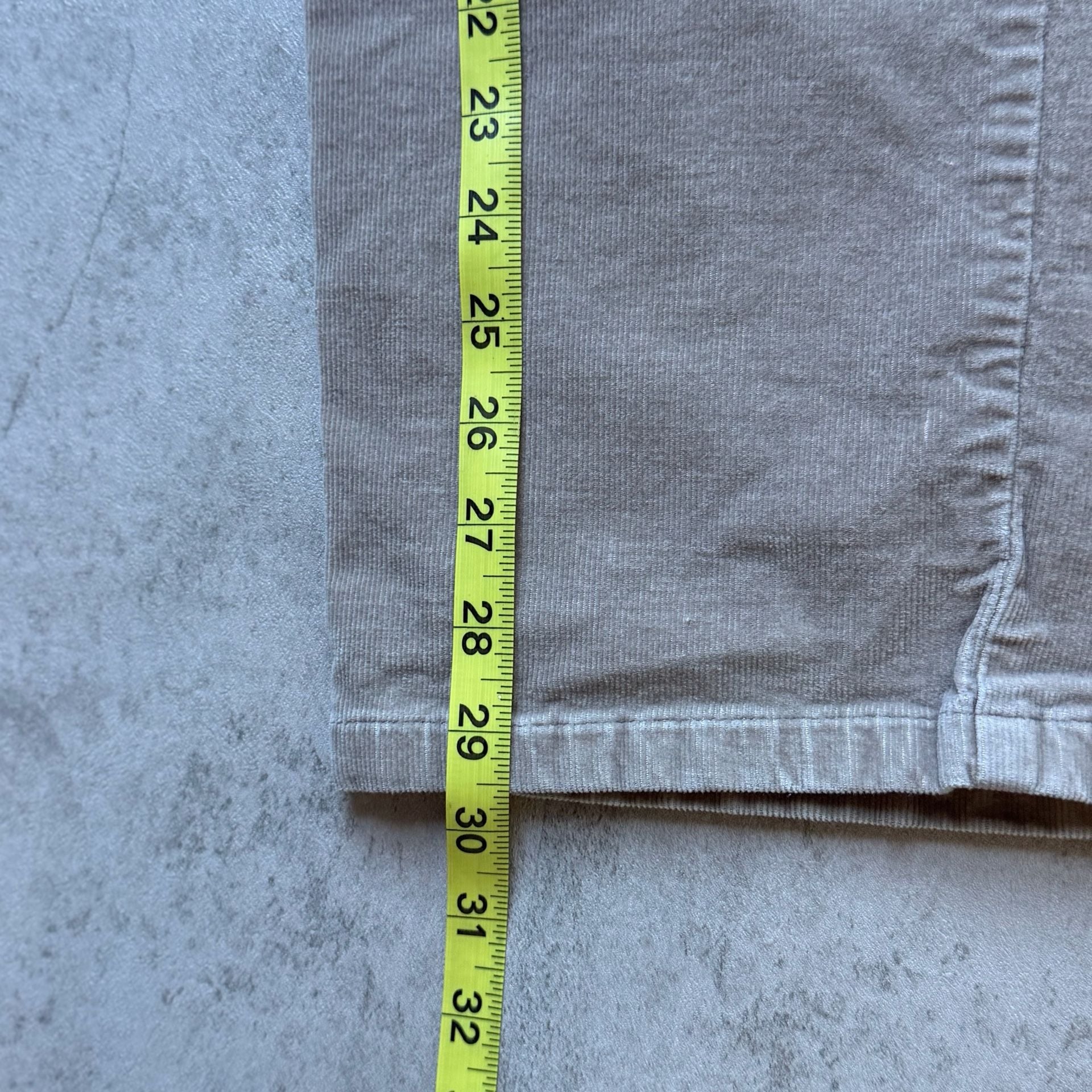Dockers Petite Metro Pant Size 12P MED Tan Corduroy Pants 7