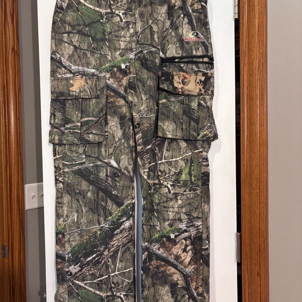Mossy Oak Cargo Pants Size S (28-30) Camouflage Hunting
