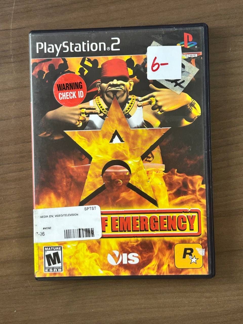 State of Emergency Greatest Hits Sony PlayStation 2 PS2 Game Disc & Case 1
