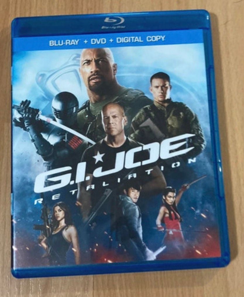 Paramount G.I. Joe Retaliation Blu-ray DVD 1