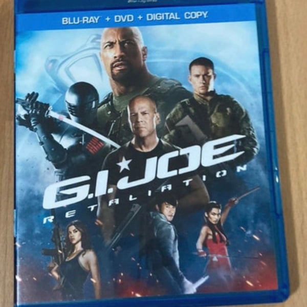 Paramount G.I. Joe Retaliation Blu-ray DVD