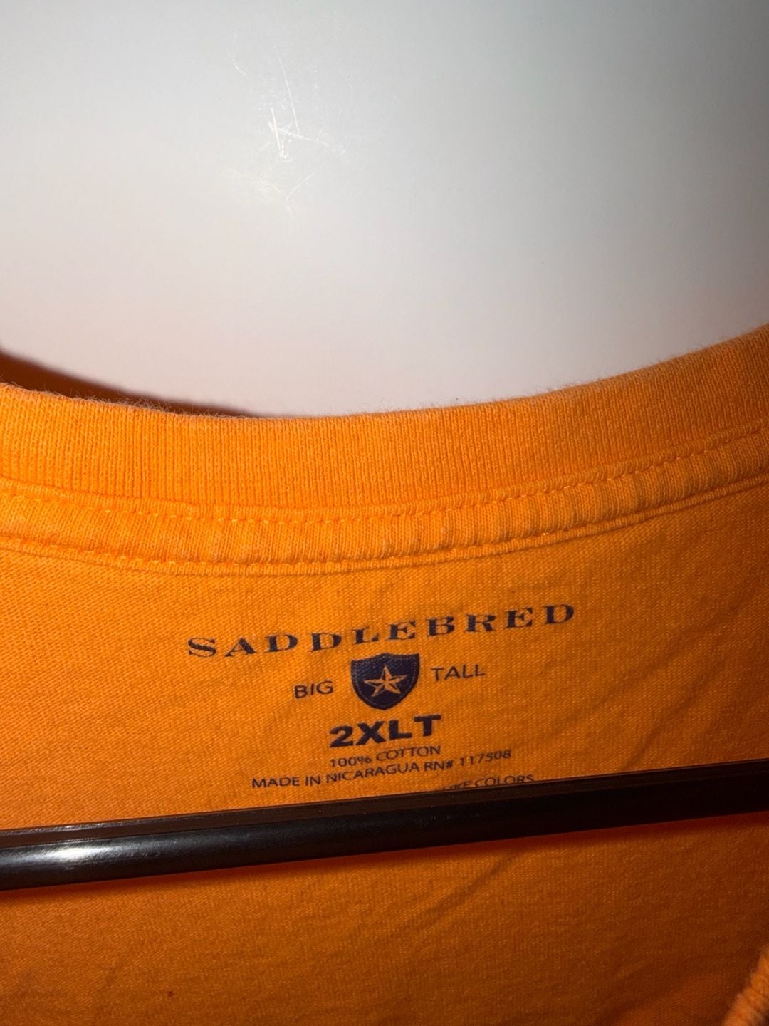 Saddlebred Siesta Cove Parrot Graphic T-Shirt 2XLT Orange 6