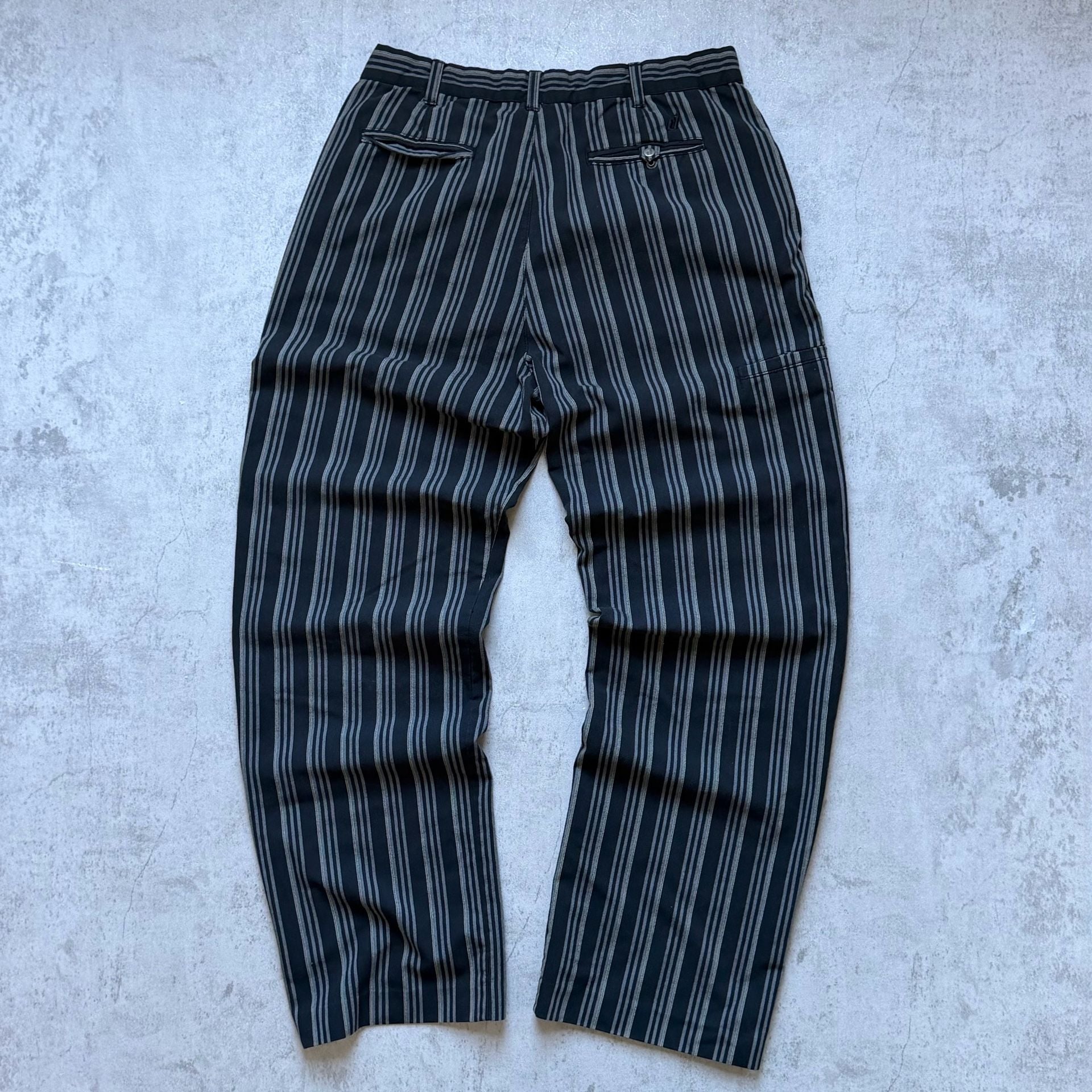 Urban Pipeline Pinstripe Pants Size 32x32 Black Gray Striped Casual Trousers 6