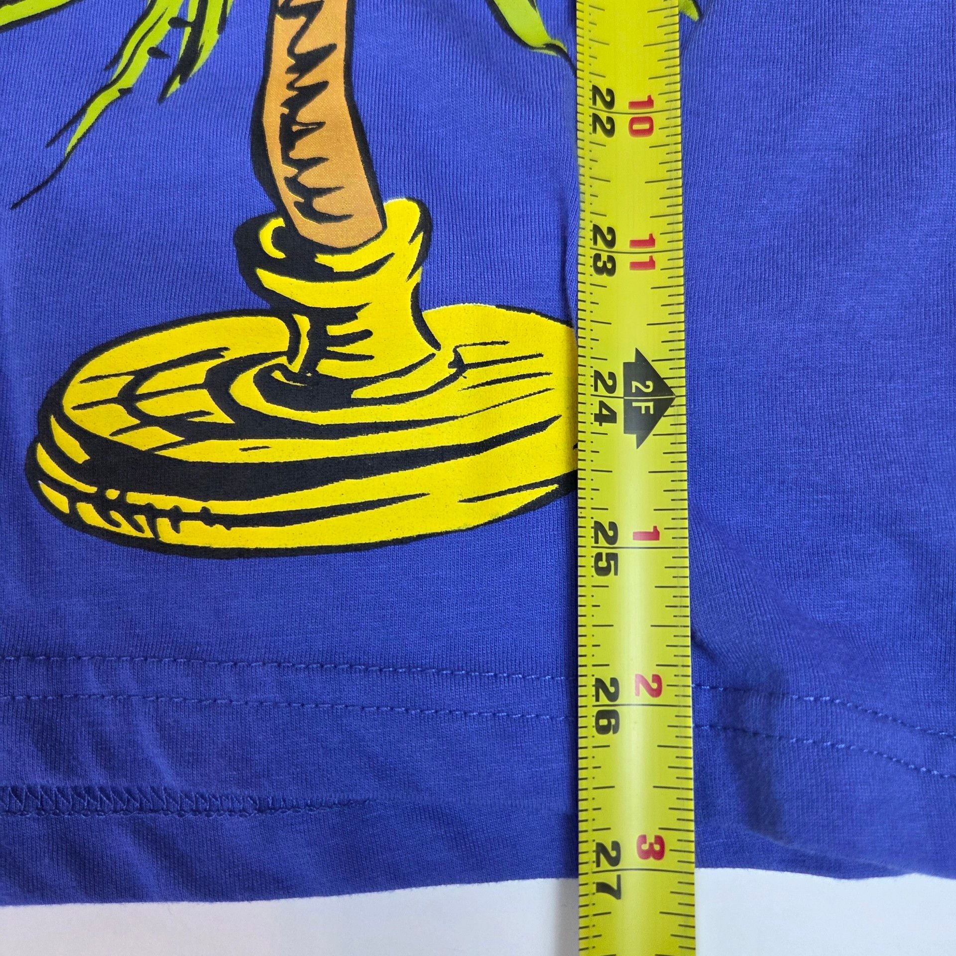 Dr. Seuss The Grinch Graphic T-Shirt Size S Blue Christmas 9
